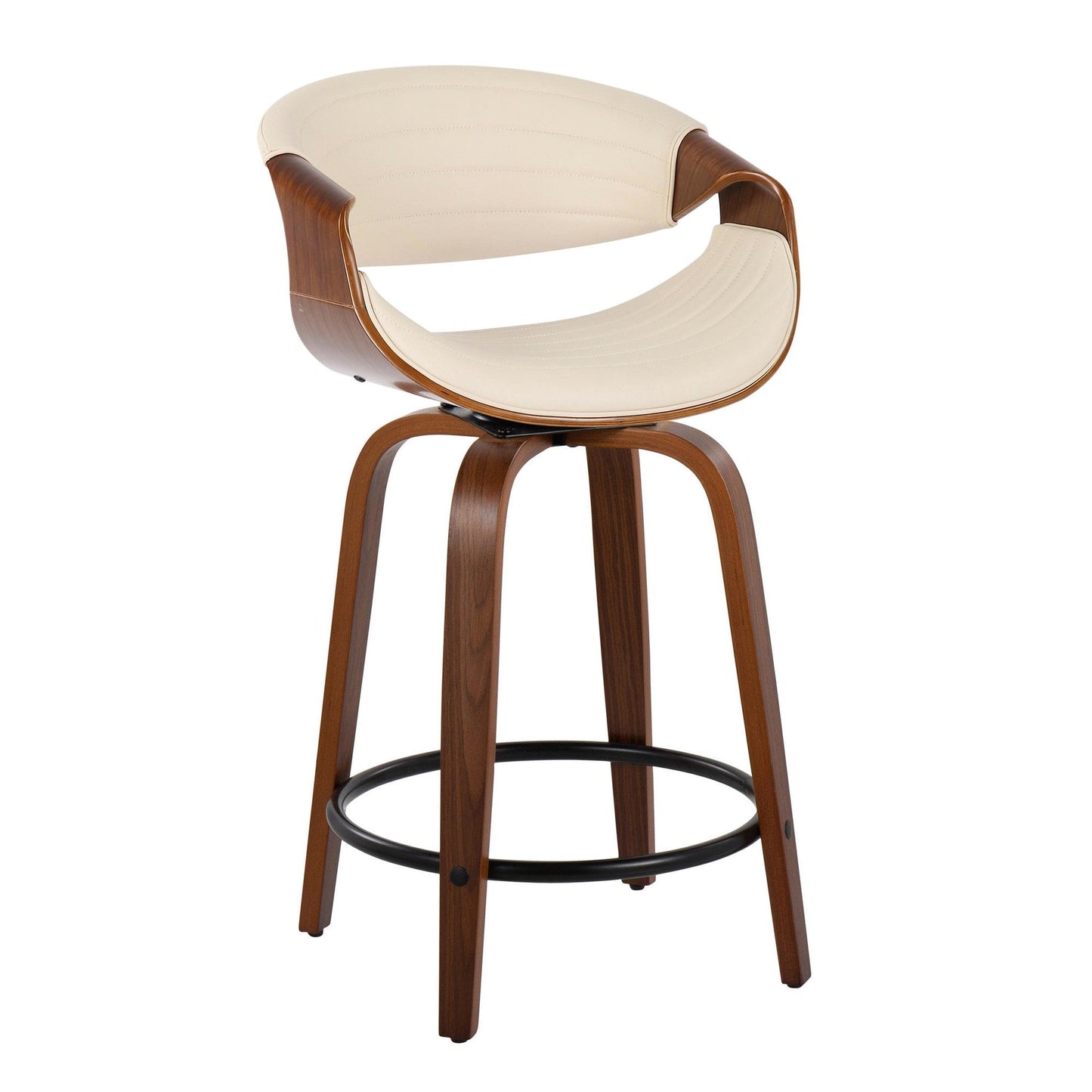 Majestic Office Furniture 24" Fixed-Height Counter Stool - Set of 2
