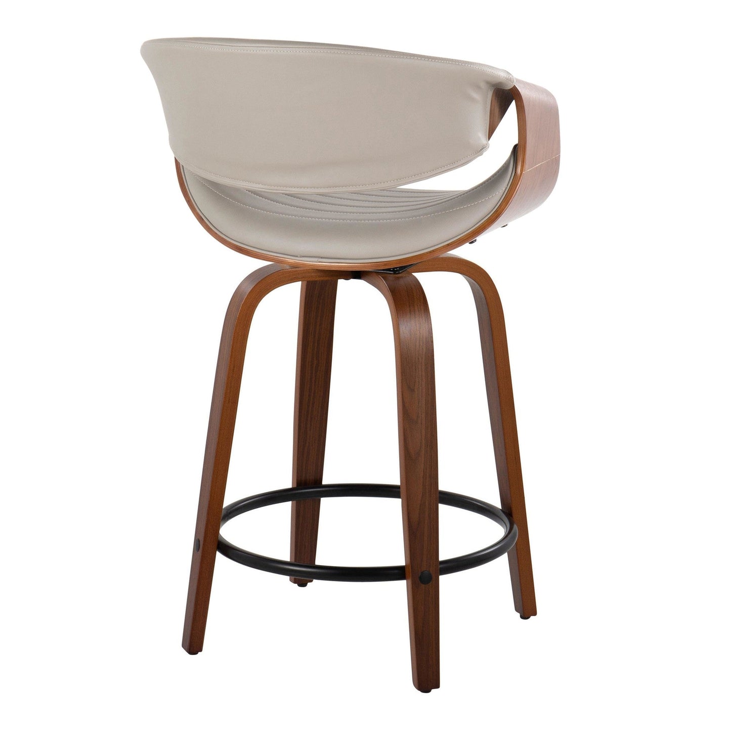 Majestic Office Furniture 24" Fixed-Height Counter Stool - Set of 2