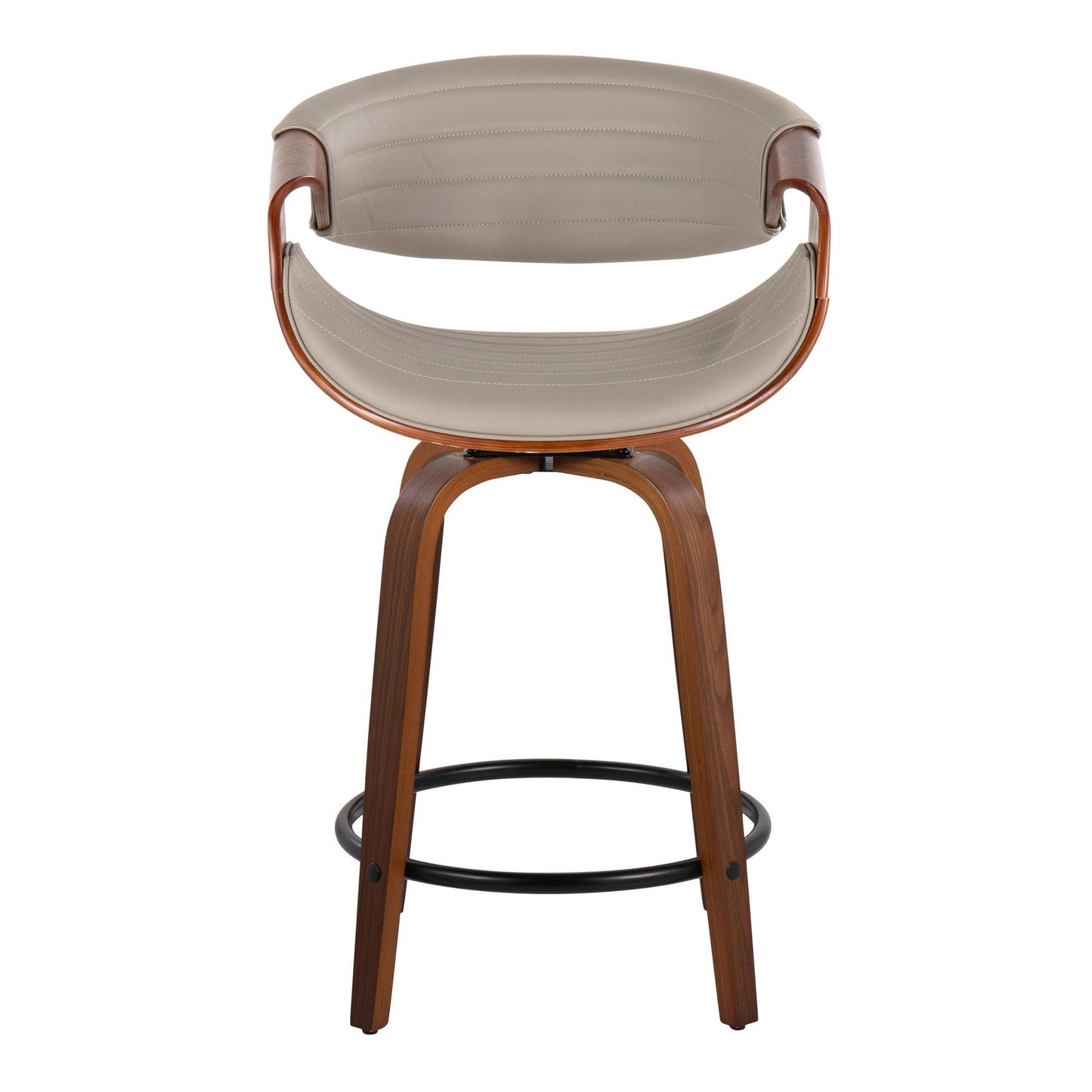 Majestic Office Furniture 24" Fixed-Height Counter Stool - Set of 2