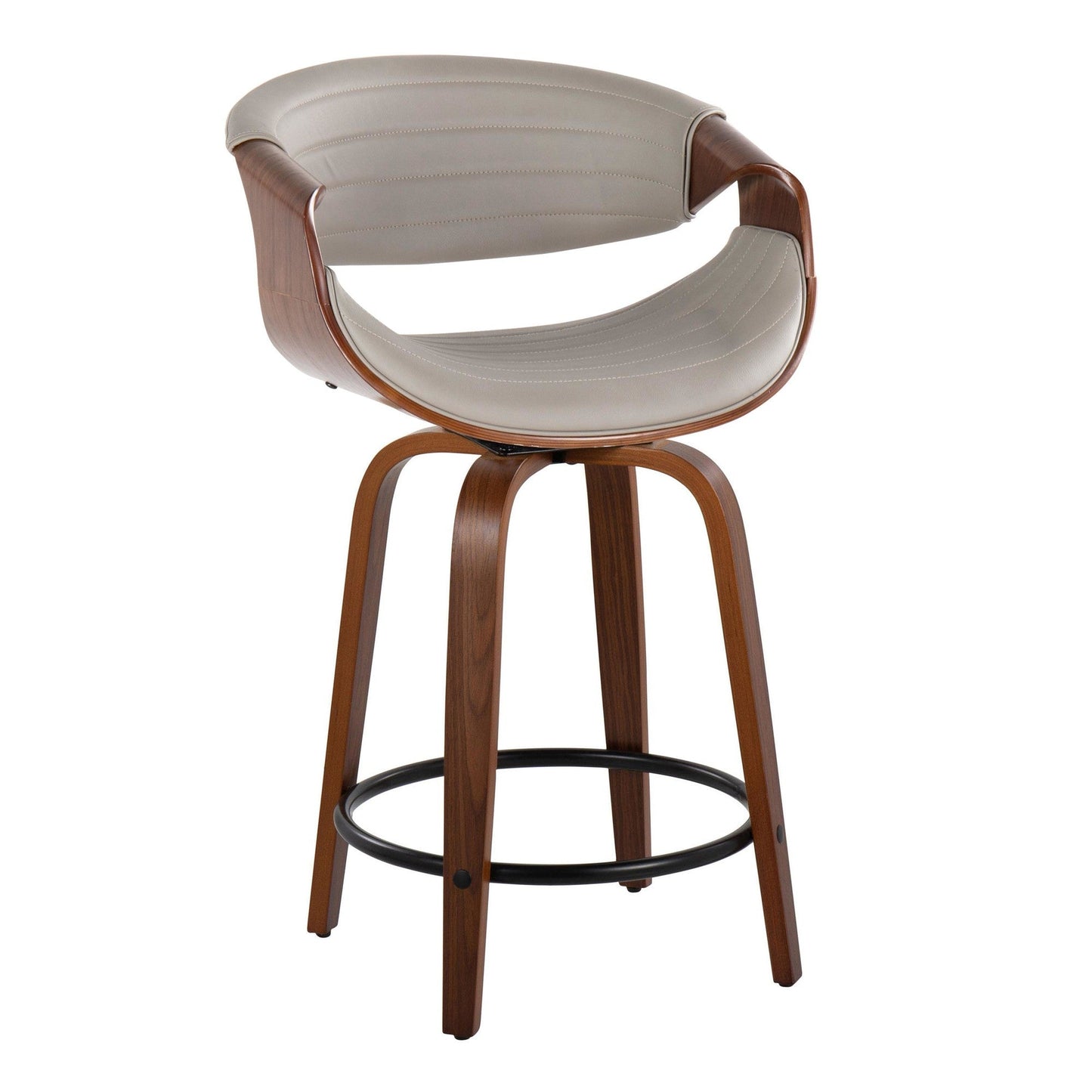 Majestic Office Furniture 24" Fixed-Height Counter Stool - Set of 2