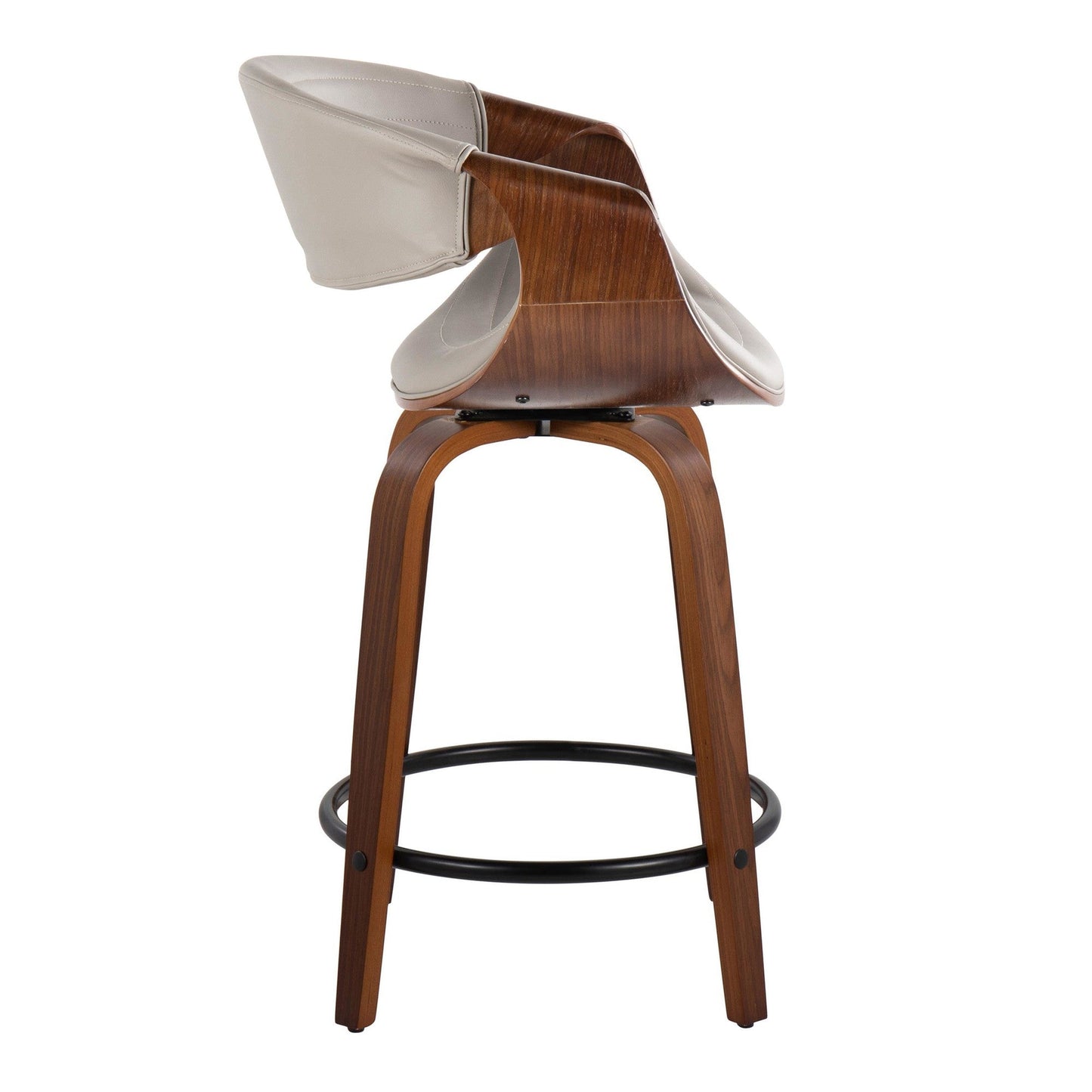 Majestic Office Furniture 24" Fixed-Height Counter Stool - Set of 2