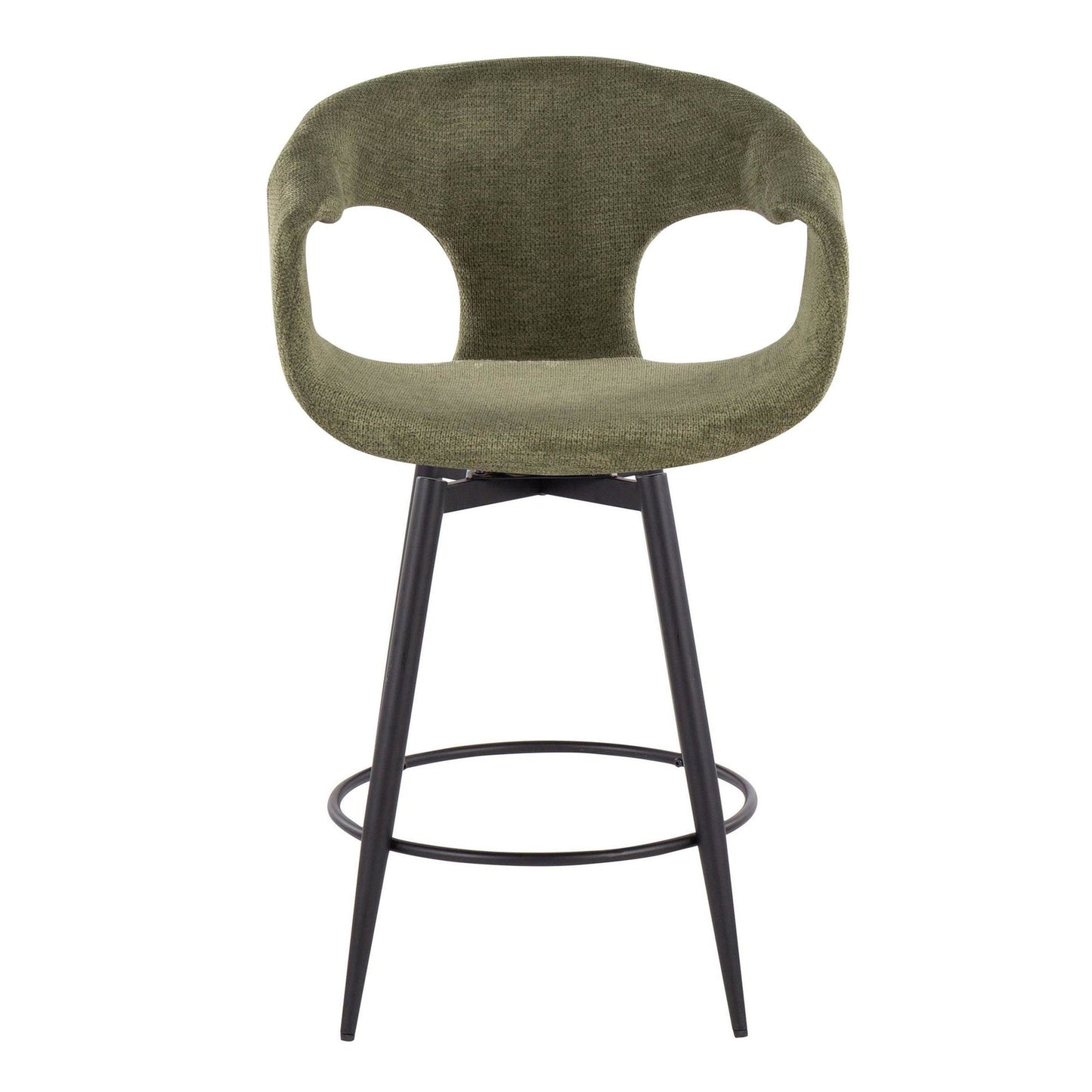 Majestic Office Furniture 25" Fixed-Height Counter Stool - Set of 2