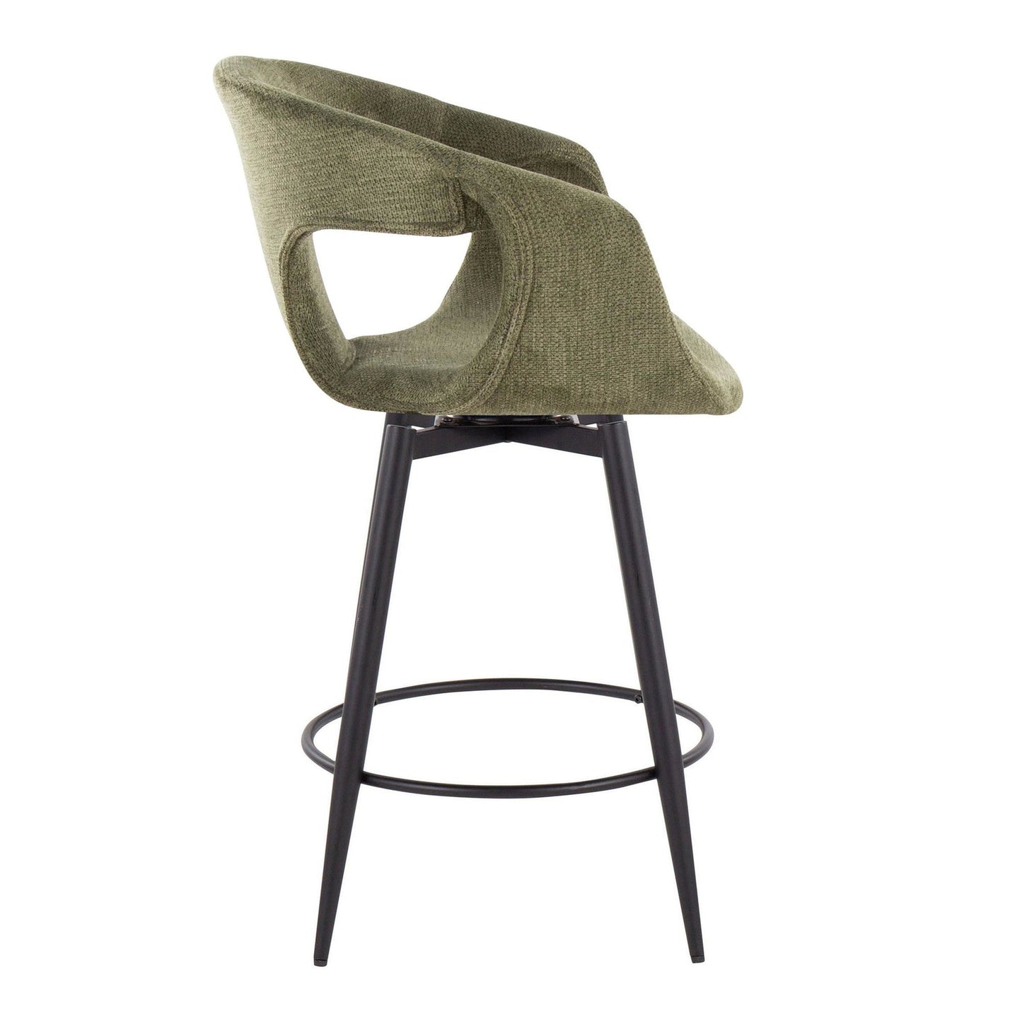 Majestic Office Furniture 25" Fixed-Height Counter Stool - Set of 2