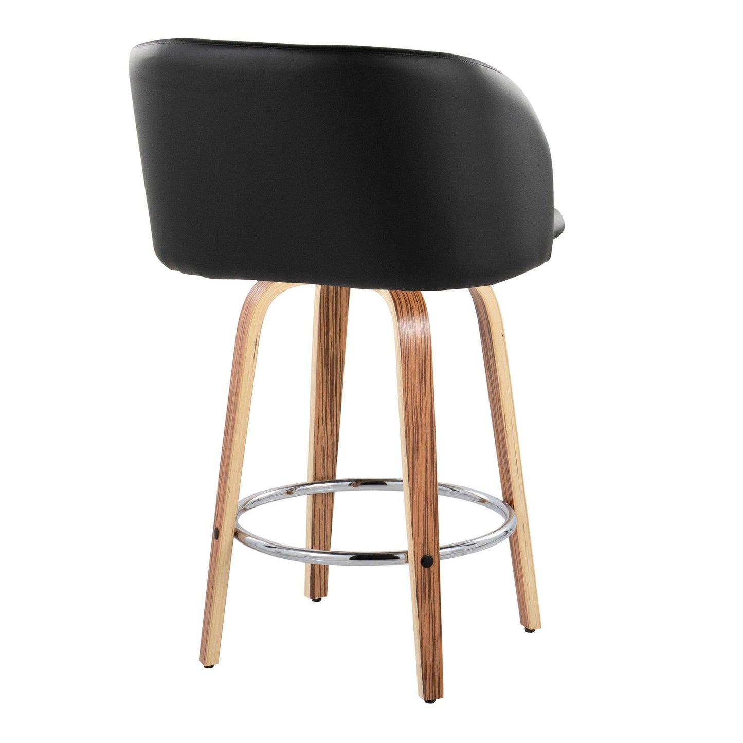 Majestic Office Furniture 25" Fixed-Height Counter Stool - Set of 2
