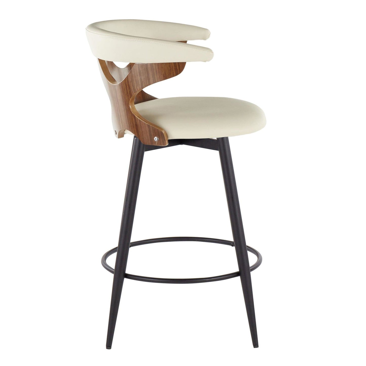 Majestic Office Furniture 25" Fixed-Height Counter Stool - Set of 2