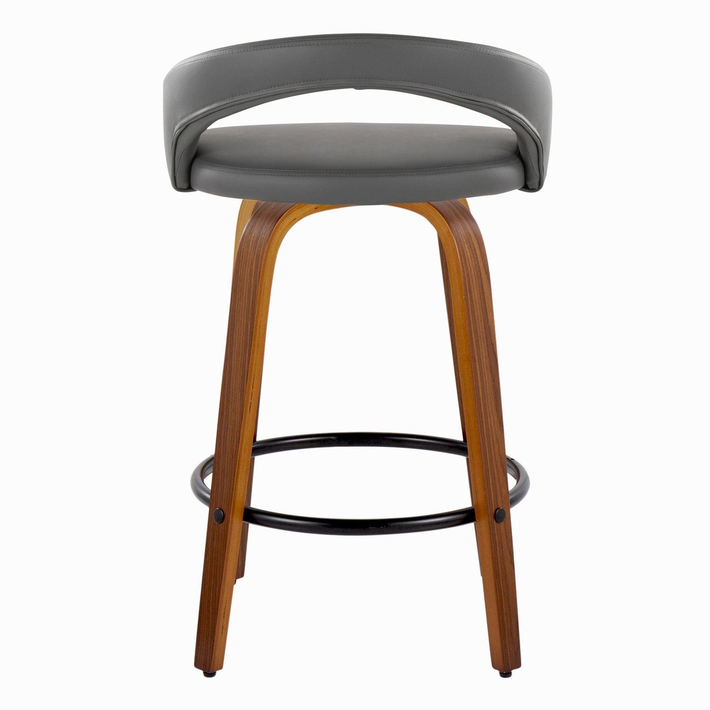 Majestic Office Furniture Upholstered 26" Fixed-Height Counter Stool - Set of 2