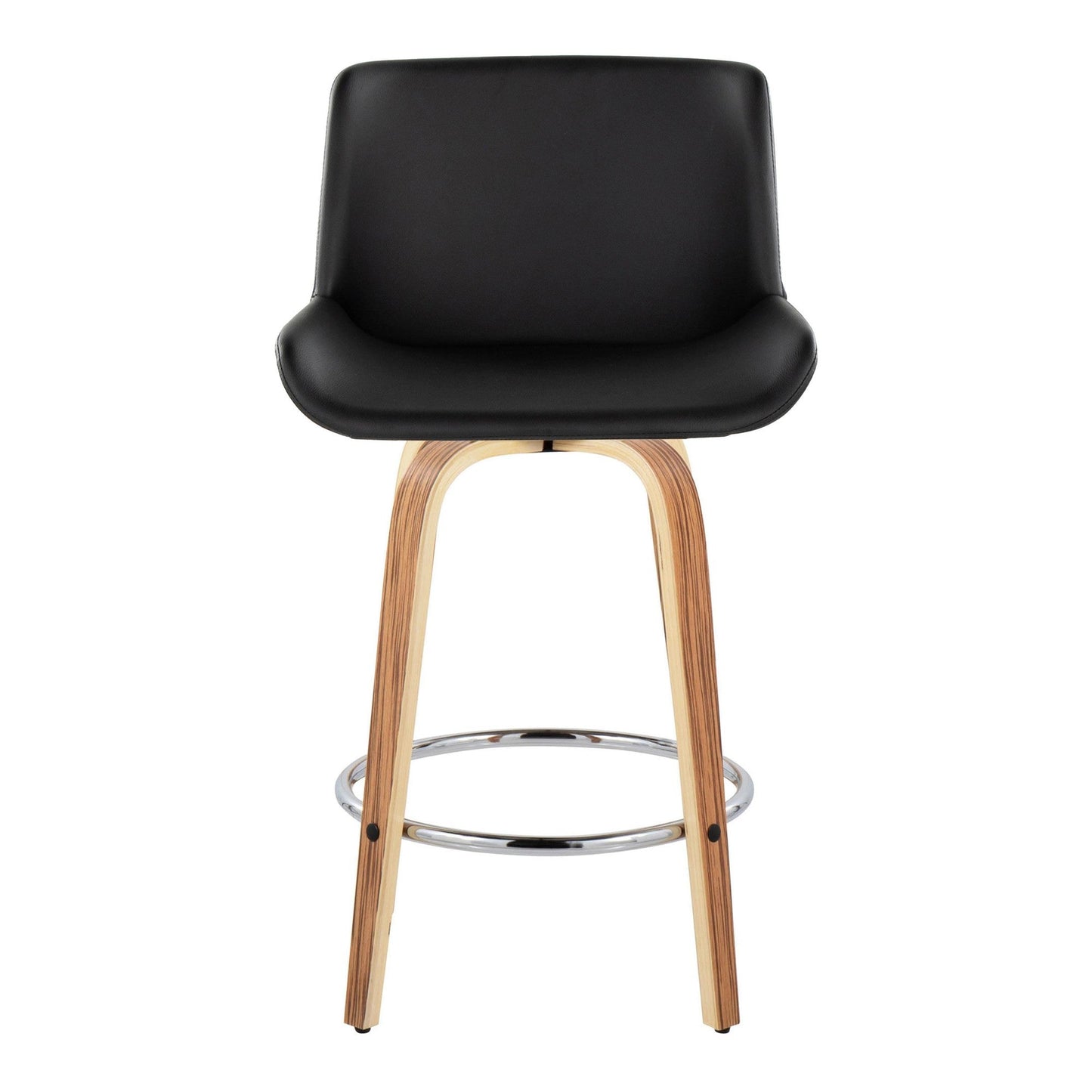 Majestic Office Furniture 25" Fixed-Height Counter Stool - Set of 2