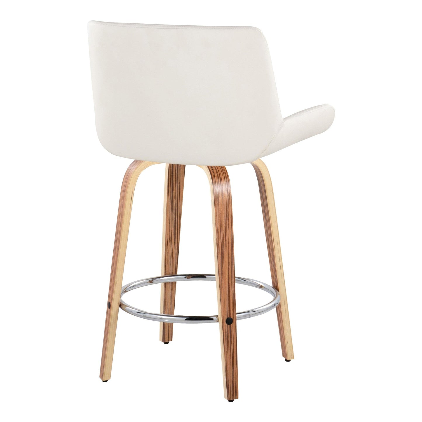 Majestic Office Furniture 25" Fixed-Height Counter Stool - Set of 2