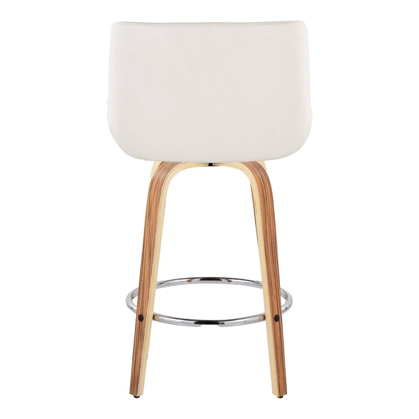 Majestic Office Furniture 25" Fixed-Height Counter Stool - Set of 2
