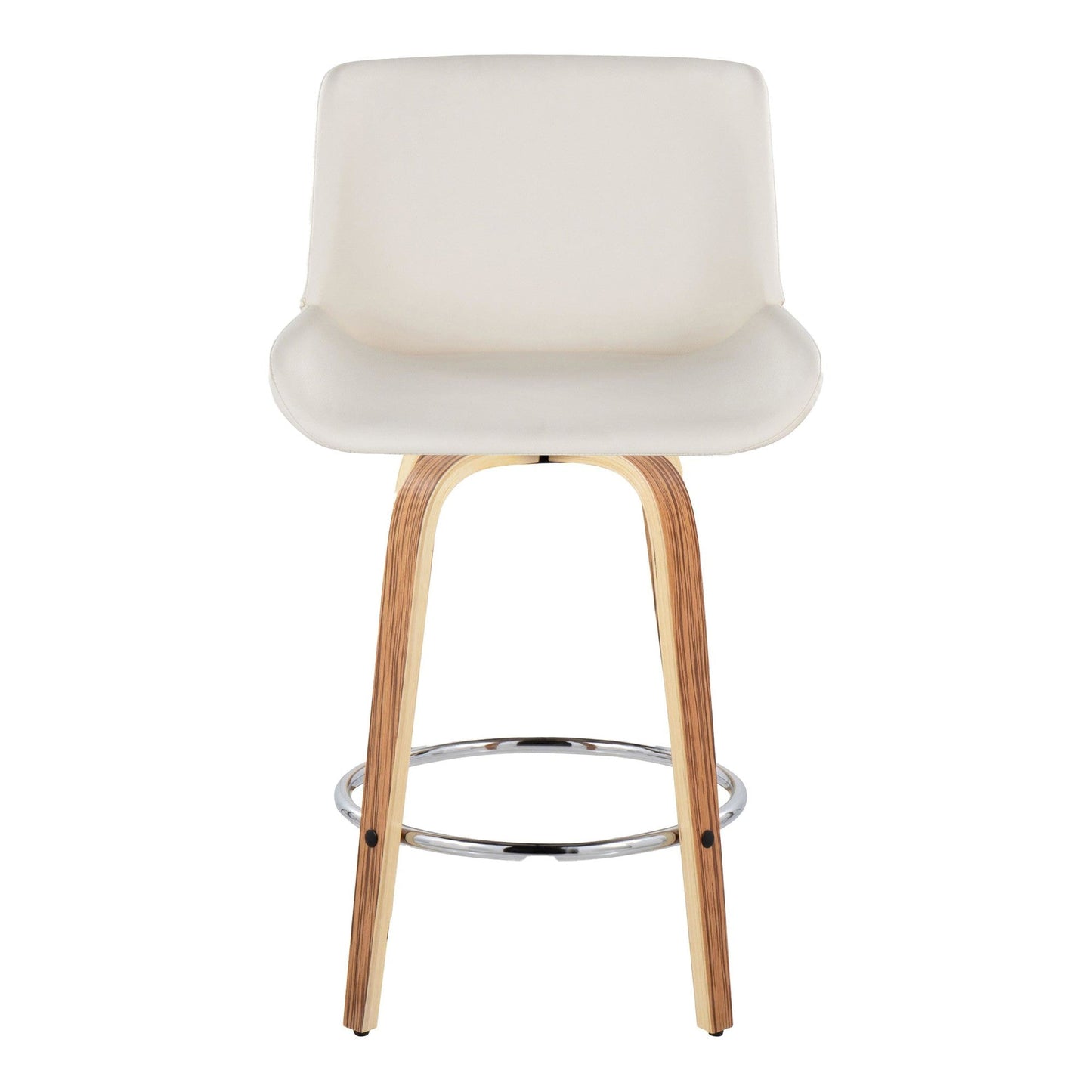 Majestic Office Furniture 25" Fixed-Height Counter Stool - Set of 2
