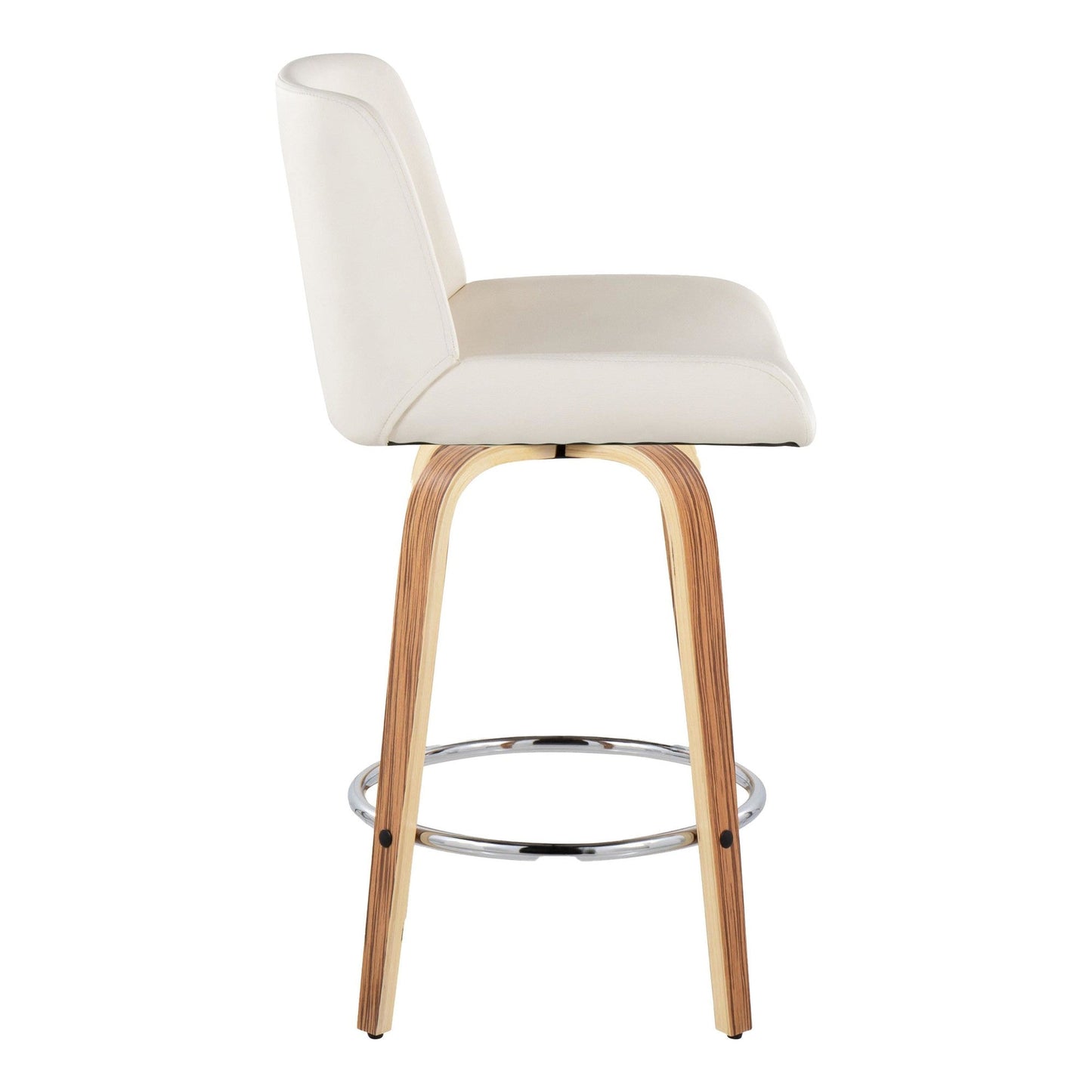 Majestic Office Furniture 25" Fixed-Height Counter Stool - Set of 2