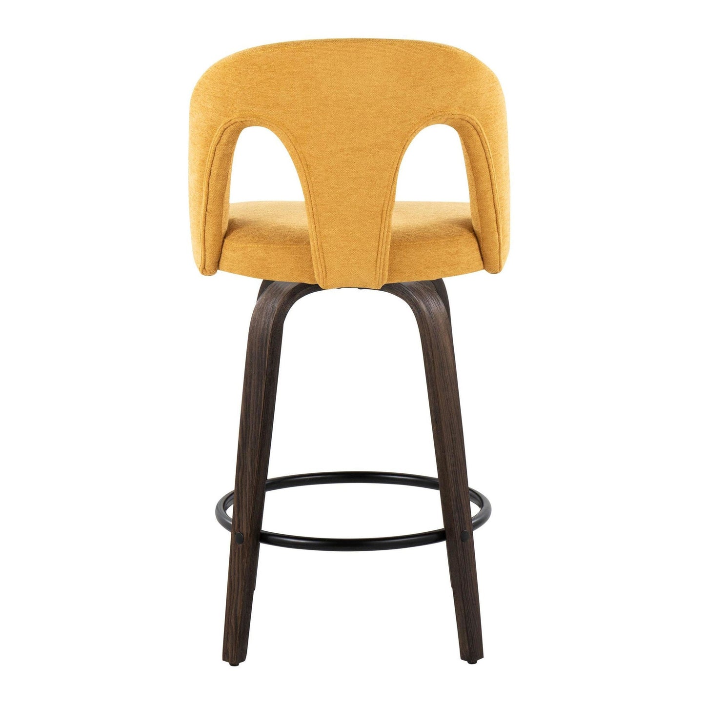 Majestic Office Furniture Upholstered 26" Fixed-Height Counter Stool - Set of 2