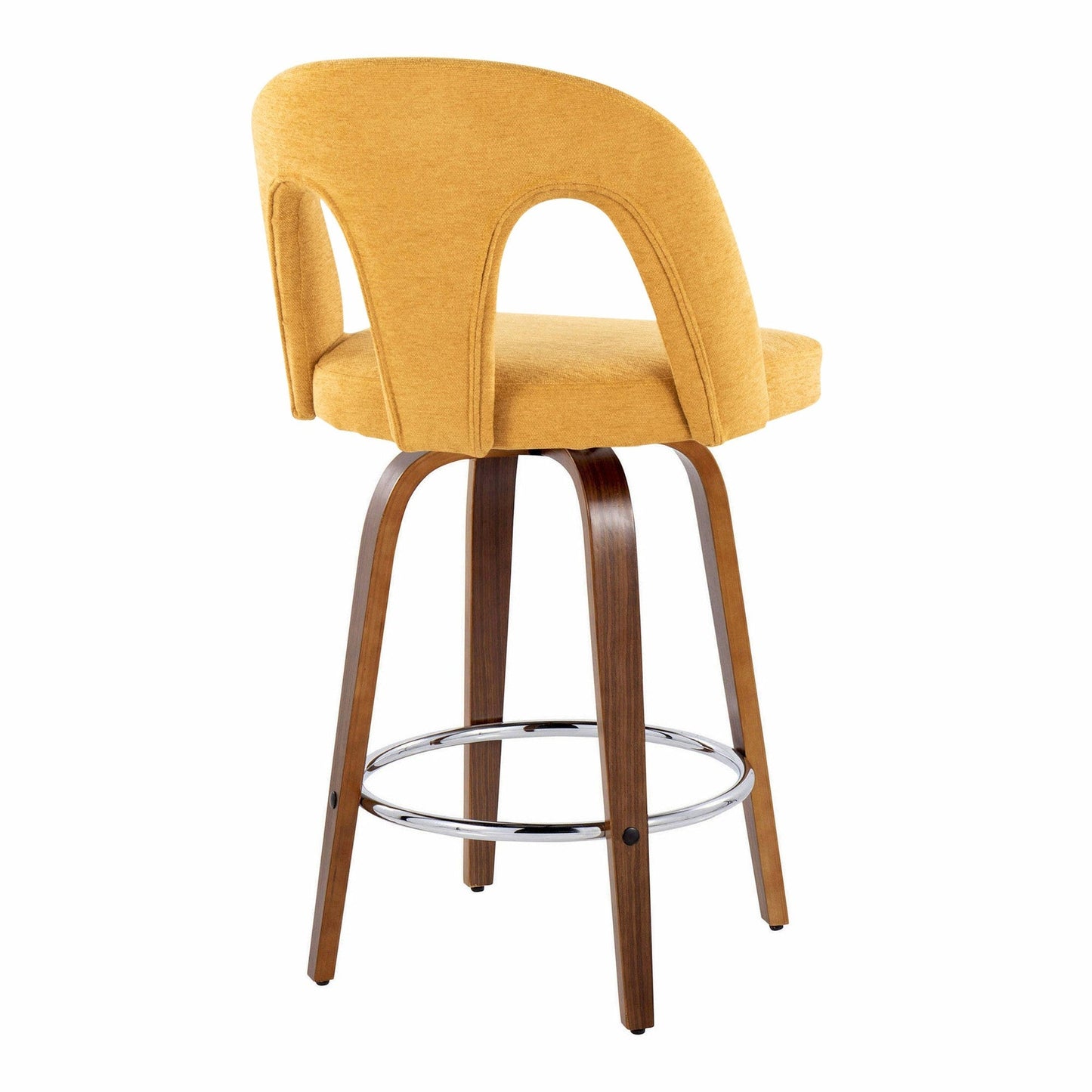 Majestic Office Furniture Upholstered 26" Fixed-Height Counter Stool - Set of 2