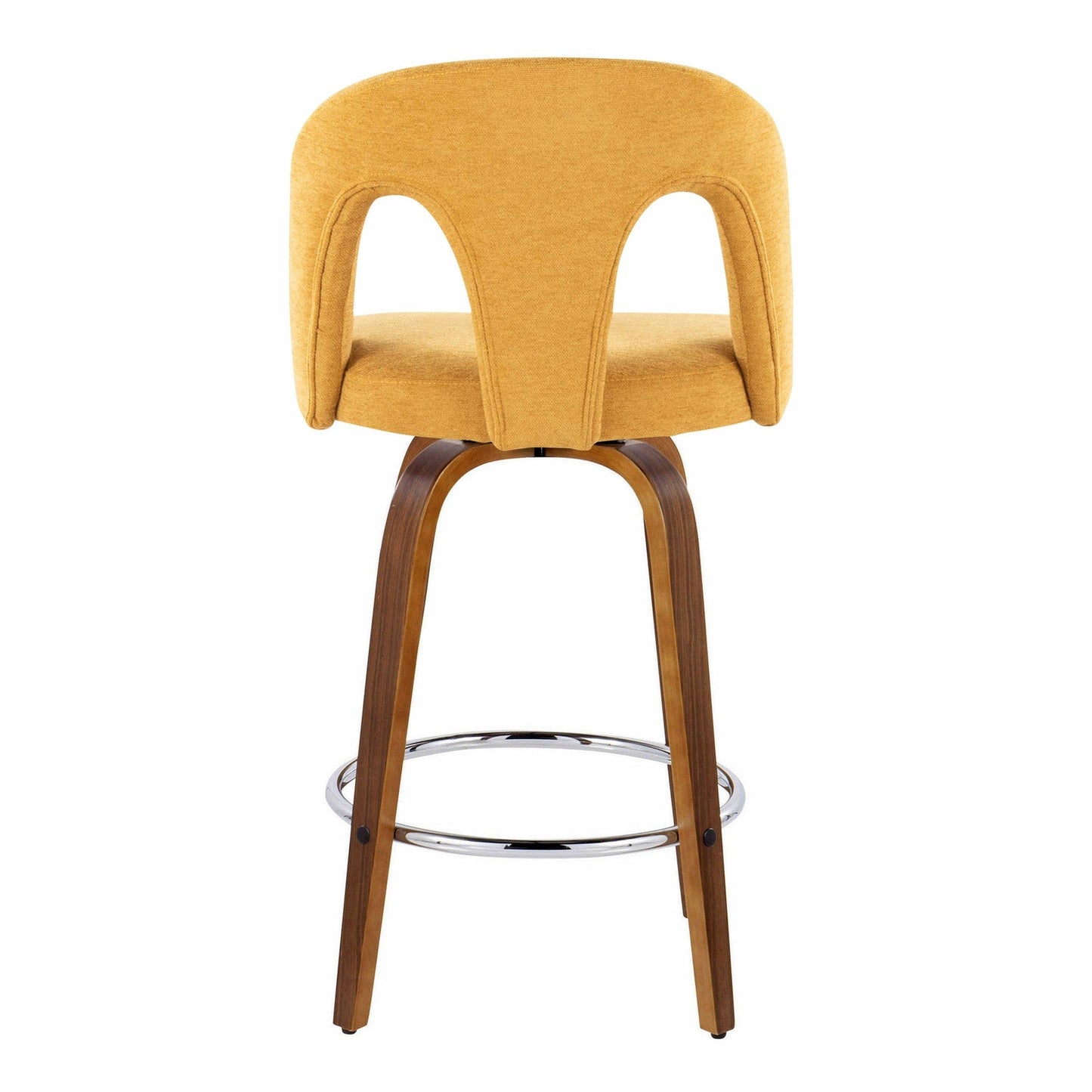 Majestic Office Furniture Upholstered 26" Fixed-Height Counter Stool - Set of 2