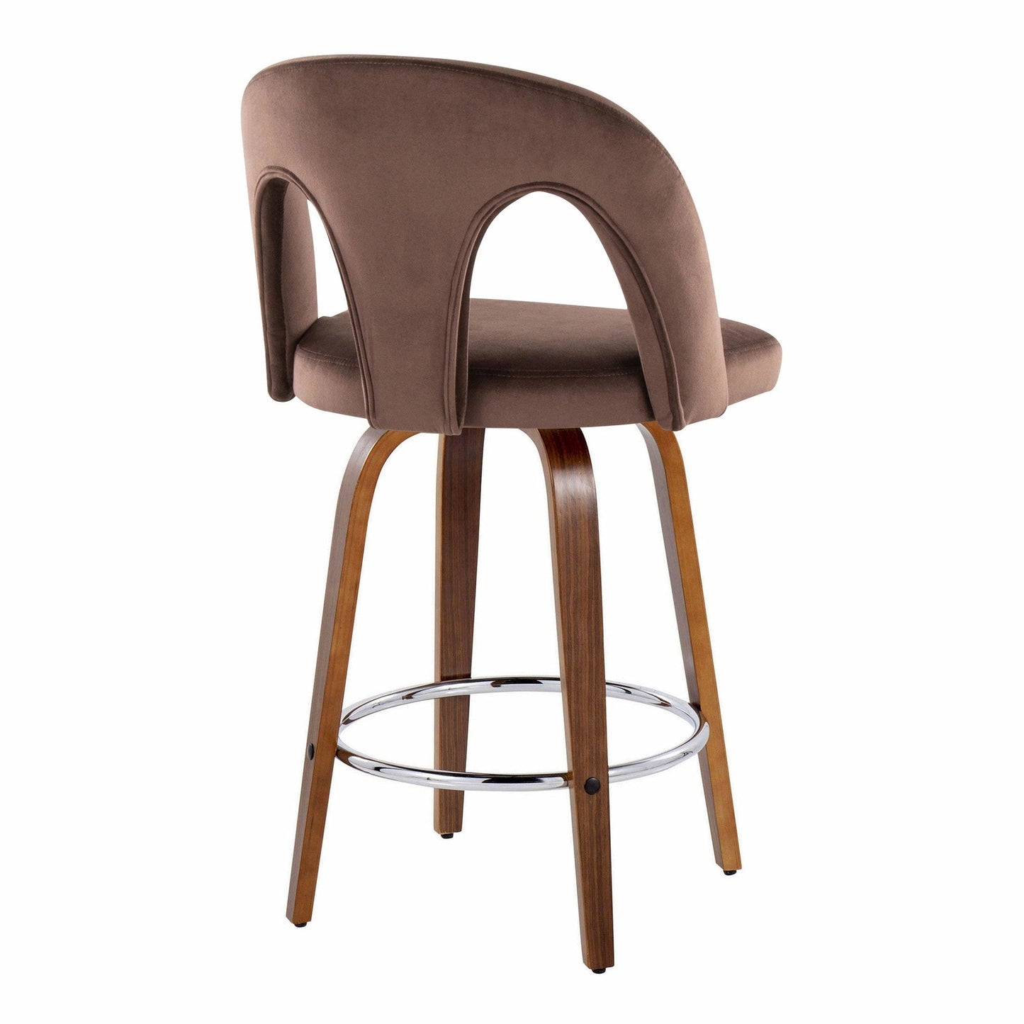 Majestic Office Furniture Upholstered 26" Fixed-Height Counter Stool - Set of 2