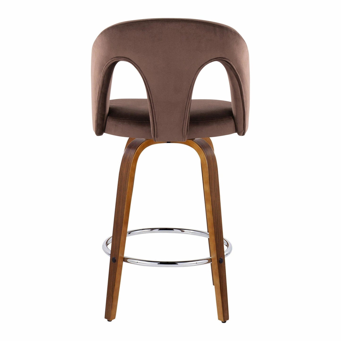 Majestic Office Furniture Upholstered 26" Fixed-Height Counter Stool - Set of 2