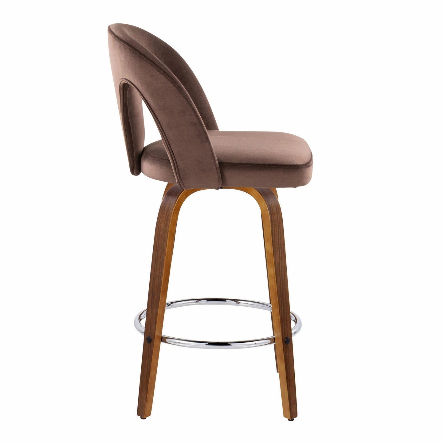 Majestic Office Furniture Upholstered 26" Fixed-Height Counter Stool - Set of 2