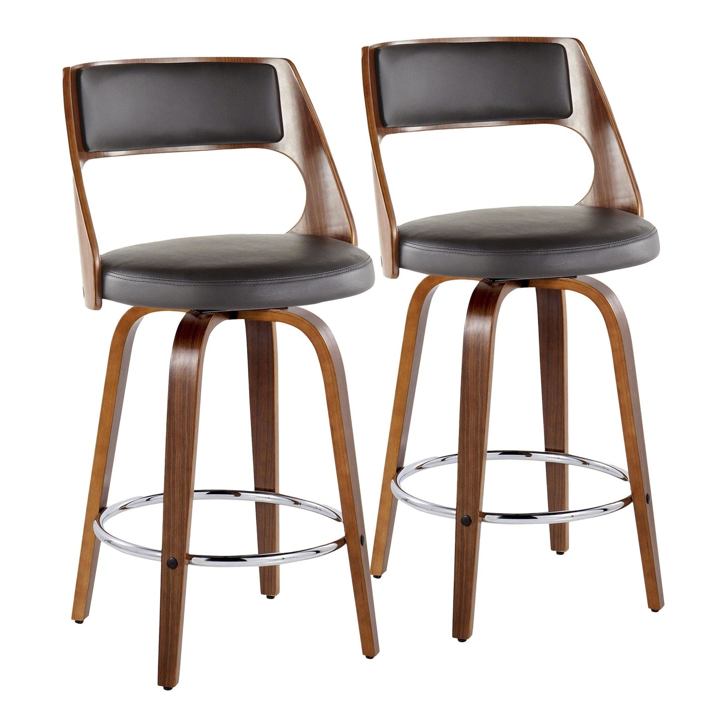 Majestic Office Furniture 26'' Fixed-Height Counter Stool - Set of 2