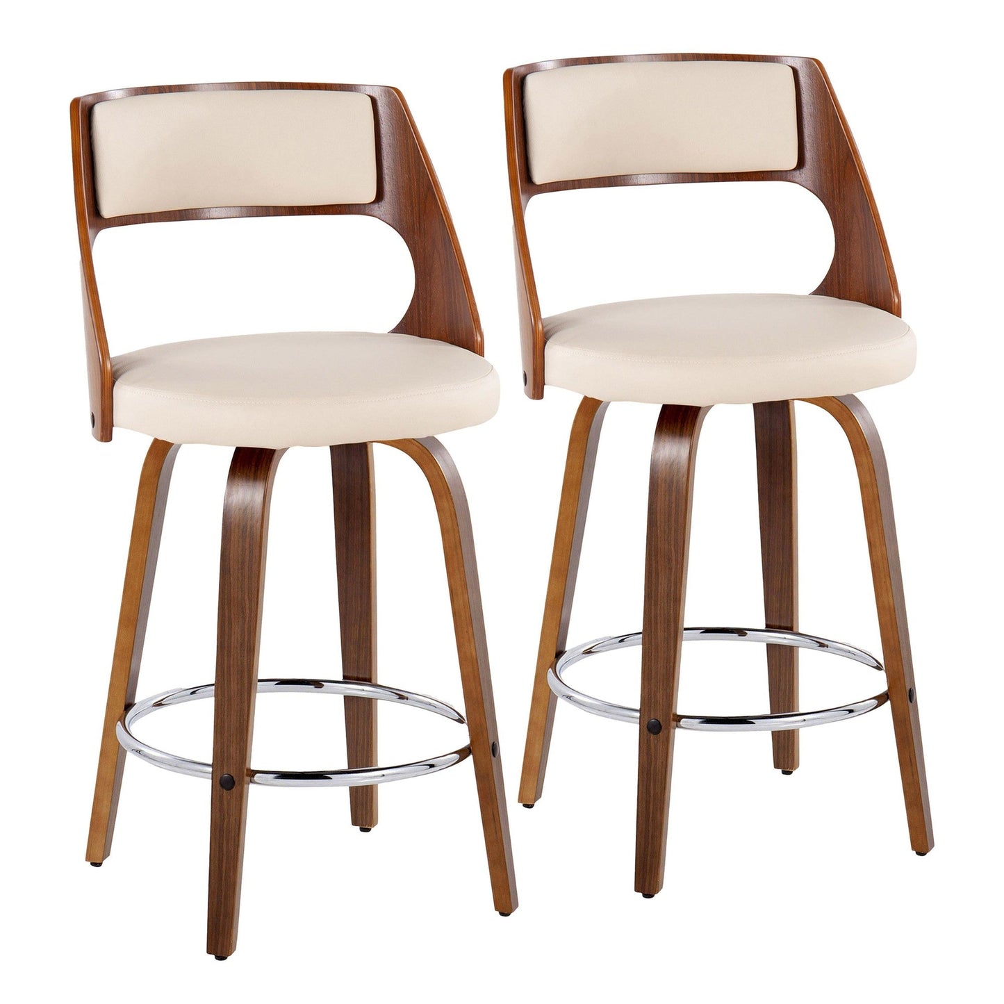 Majestic Office Furniture 26'' Fixed-Height Counter Stool - Set of 2