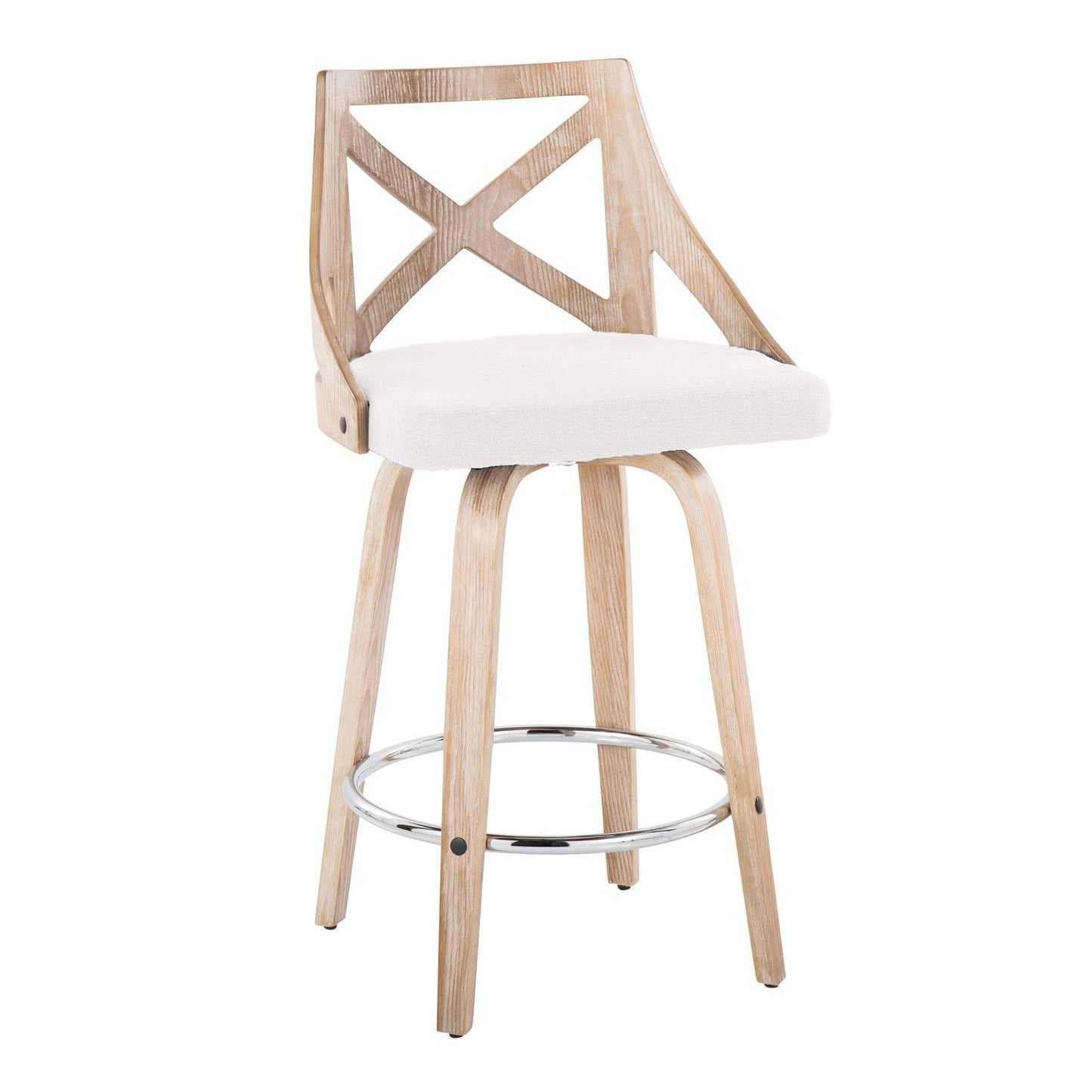 Majestic Office Furniture 26" Fixed-Height Counter Stool - Set of 2