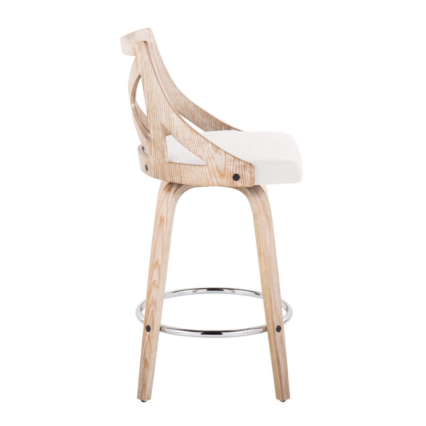 Majestic Office Furniture 26" Fixed-Height Counter Stool - Set of 2