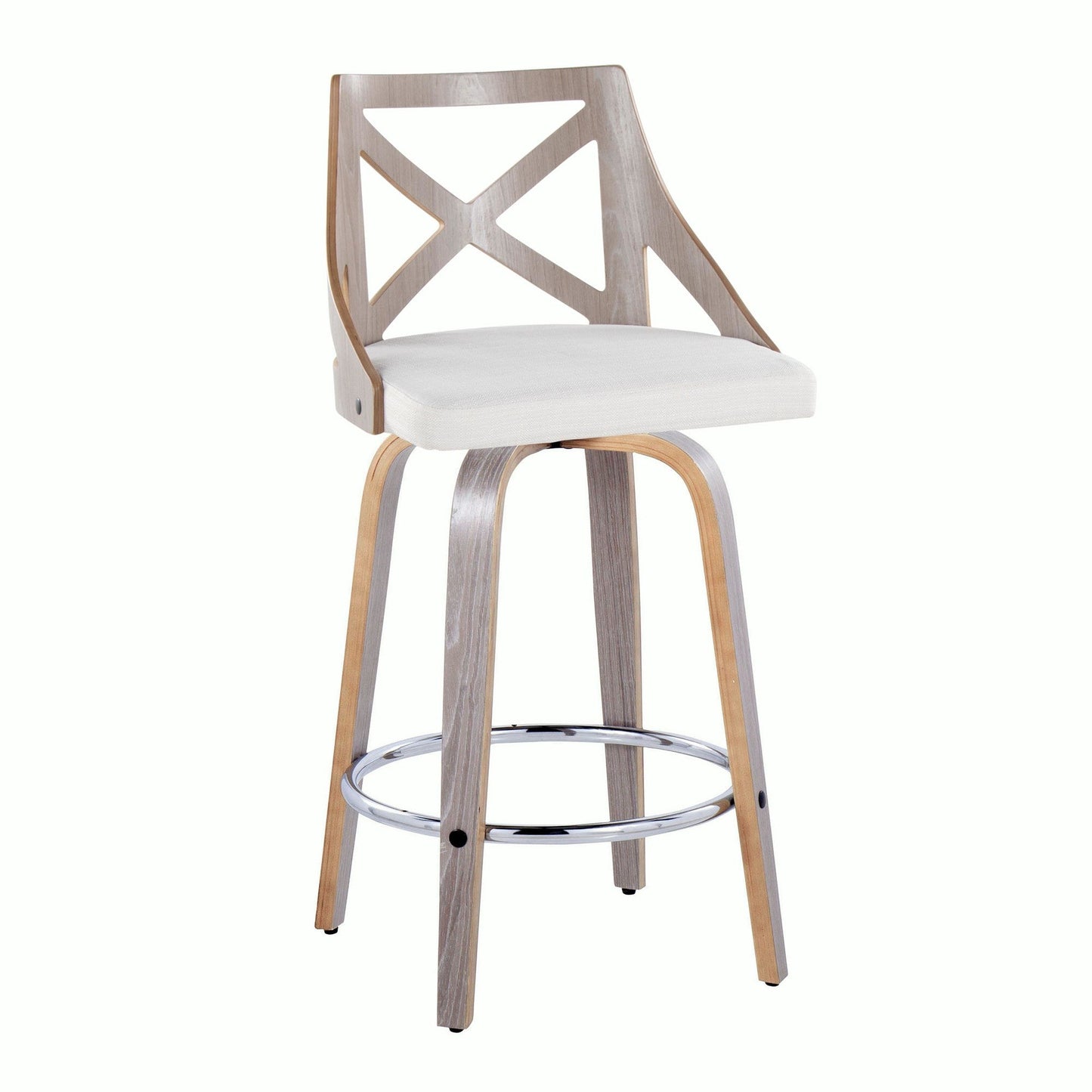 Majestic Office Furniture 26" Fixed-Height Counter Stool - Set of 2