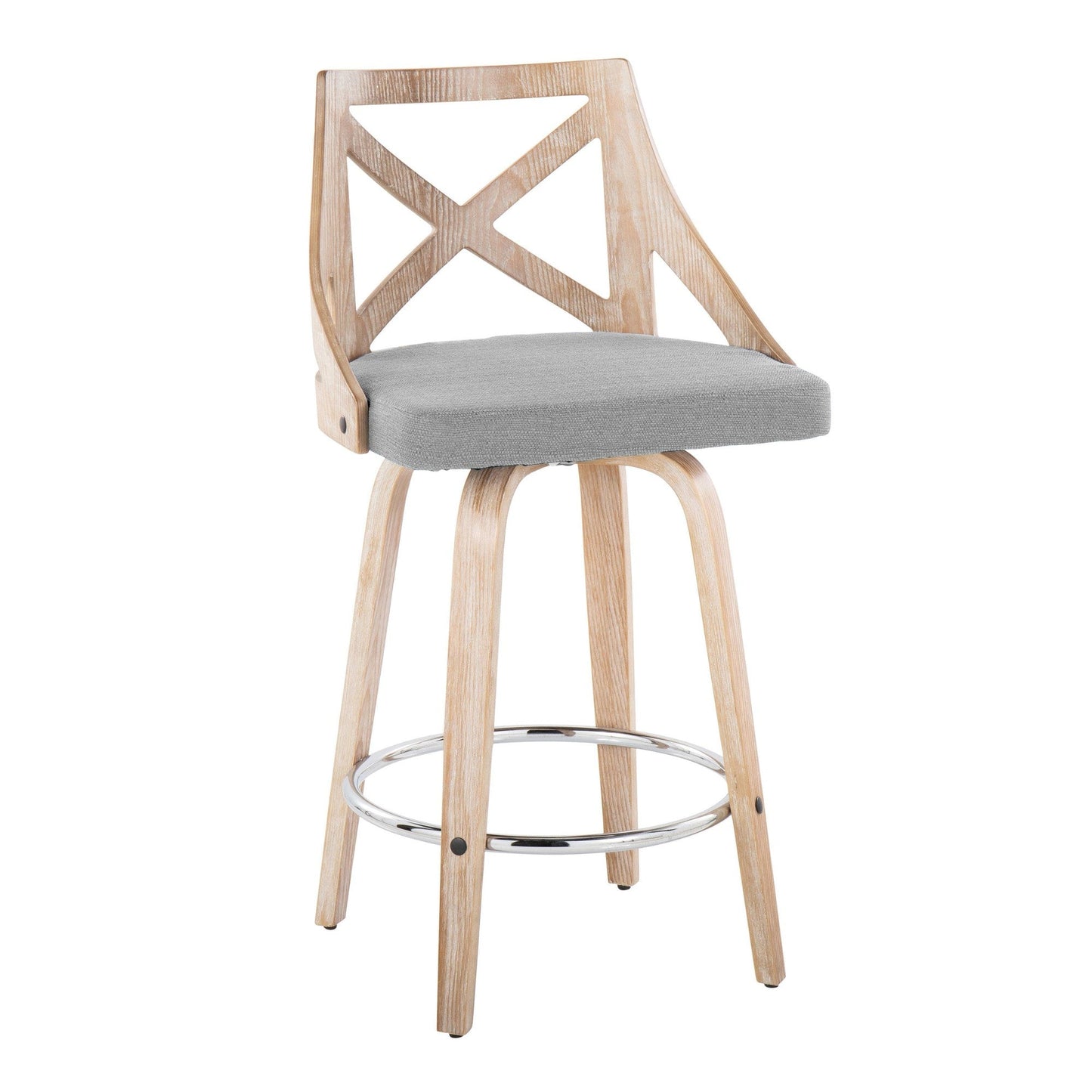 Majestic Office Furniture 26" Fixed-Height Counter Stool - Set of 2