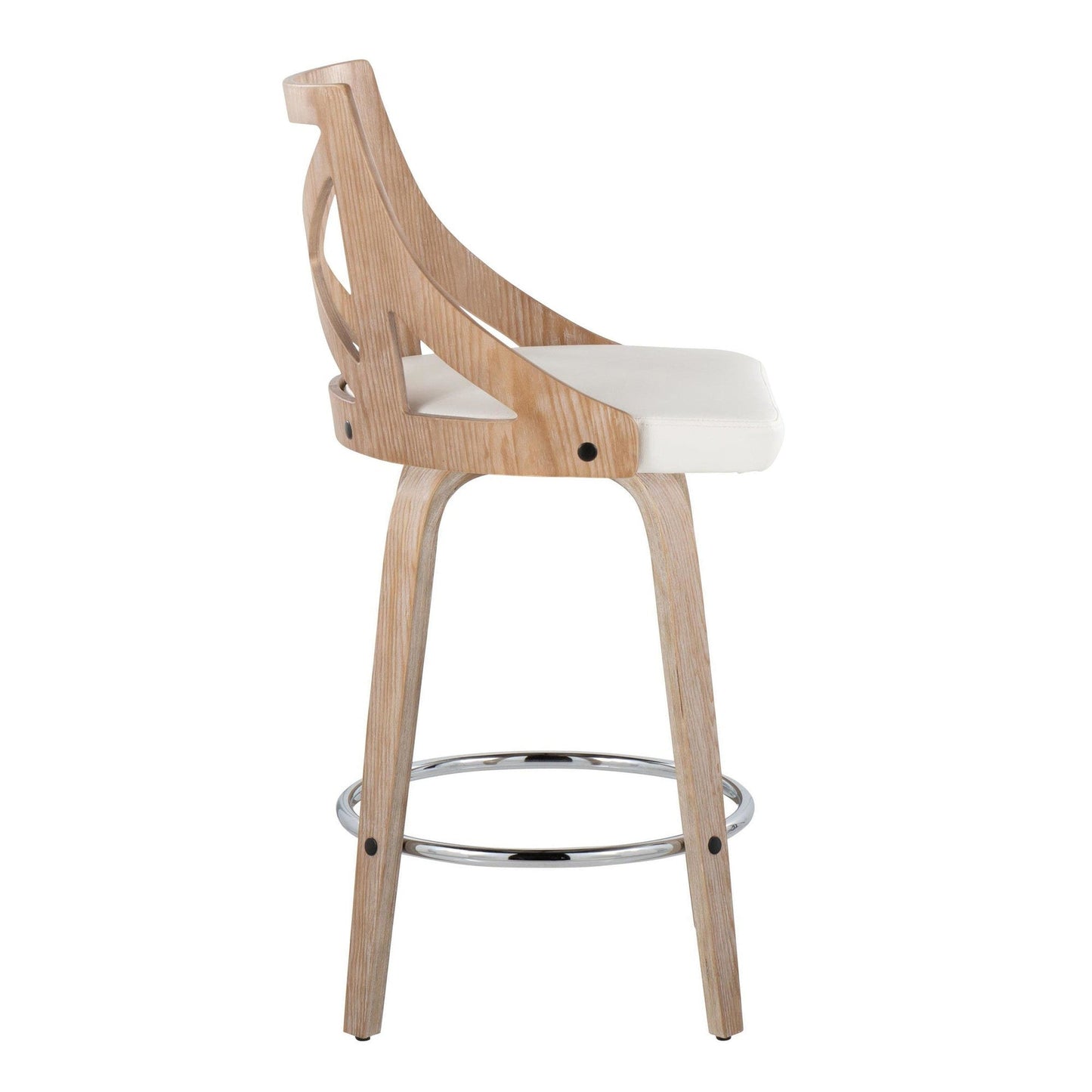 Majestic Office Furniture 26" Fixed-Height Counter Stool - Set of 2