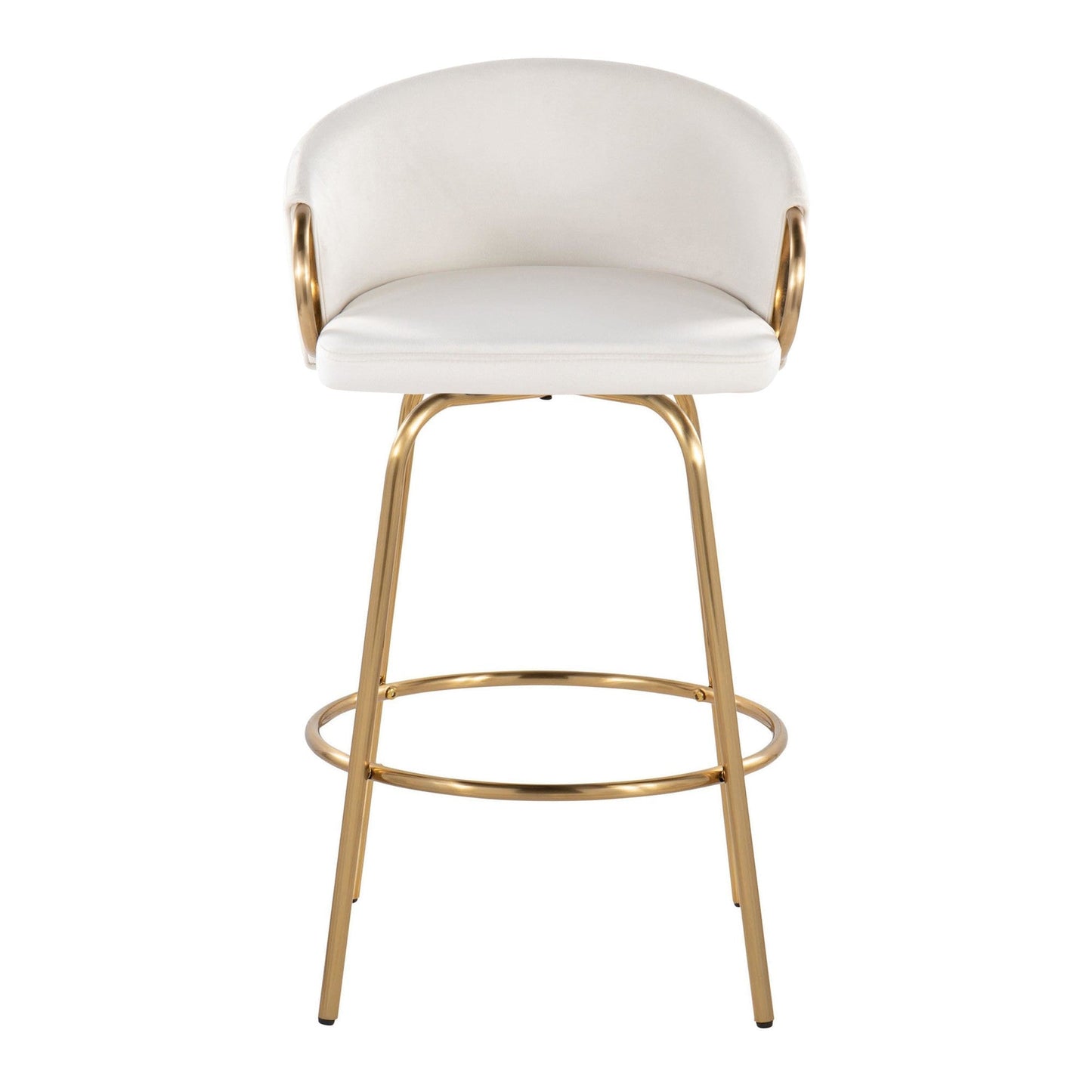 Majestic Office Furniture 26" Fixed-Height Counter Stool - Set of 2