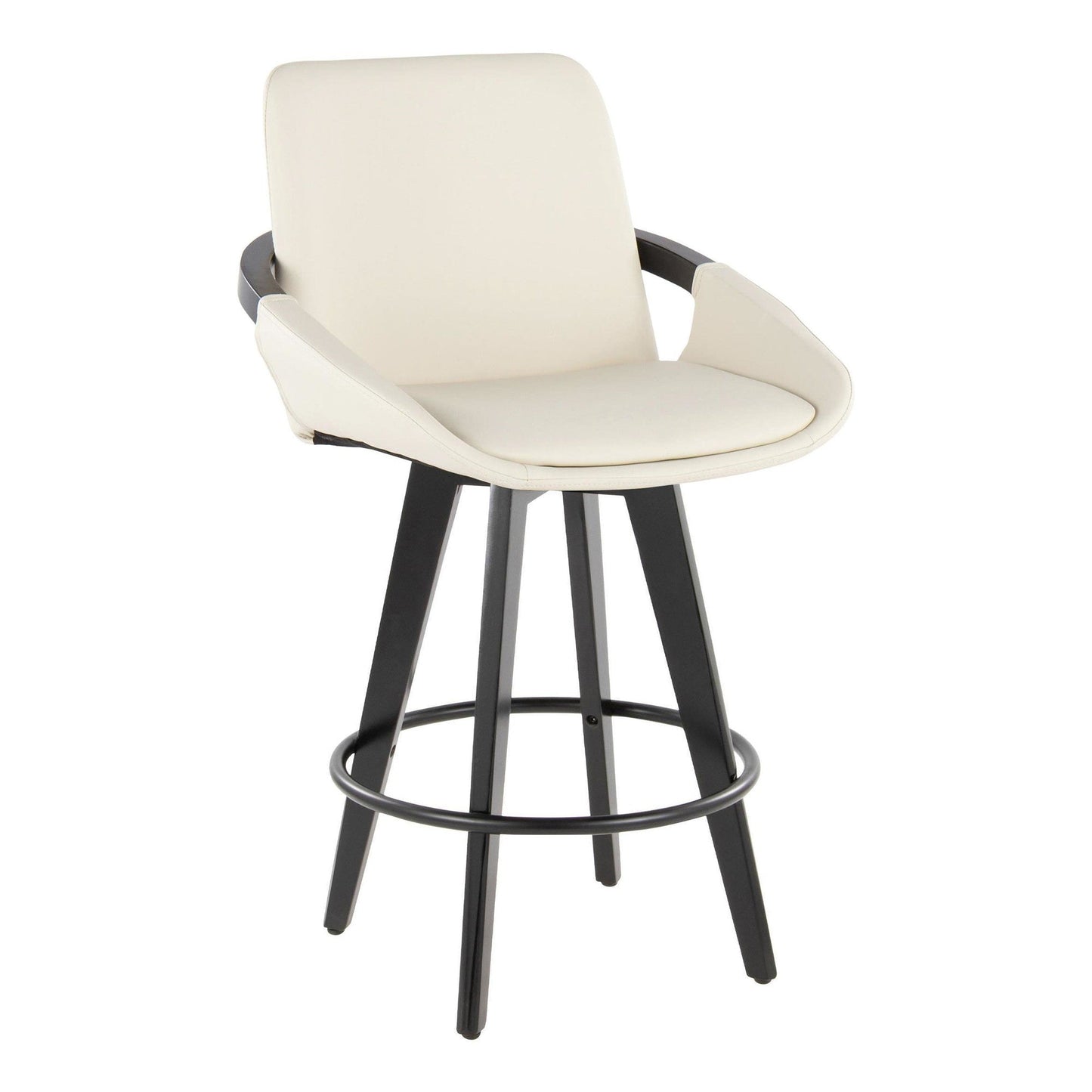 Majestic Office Furniture 26" Fixed-Height Counter Stool - Set of 2