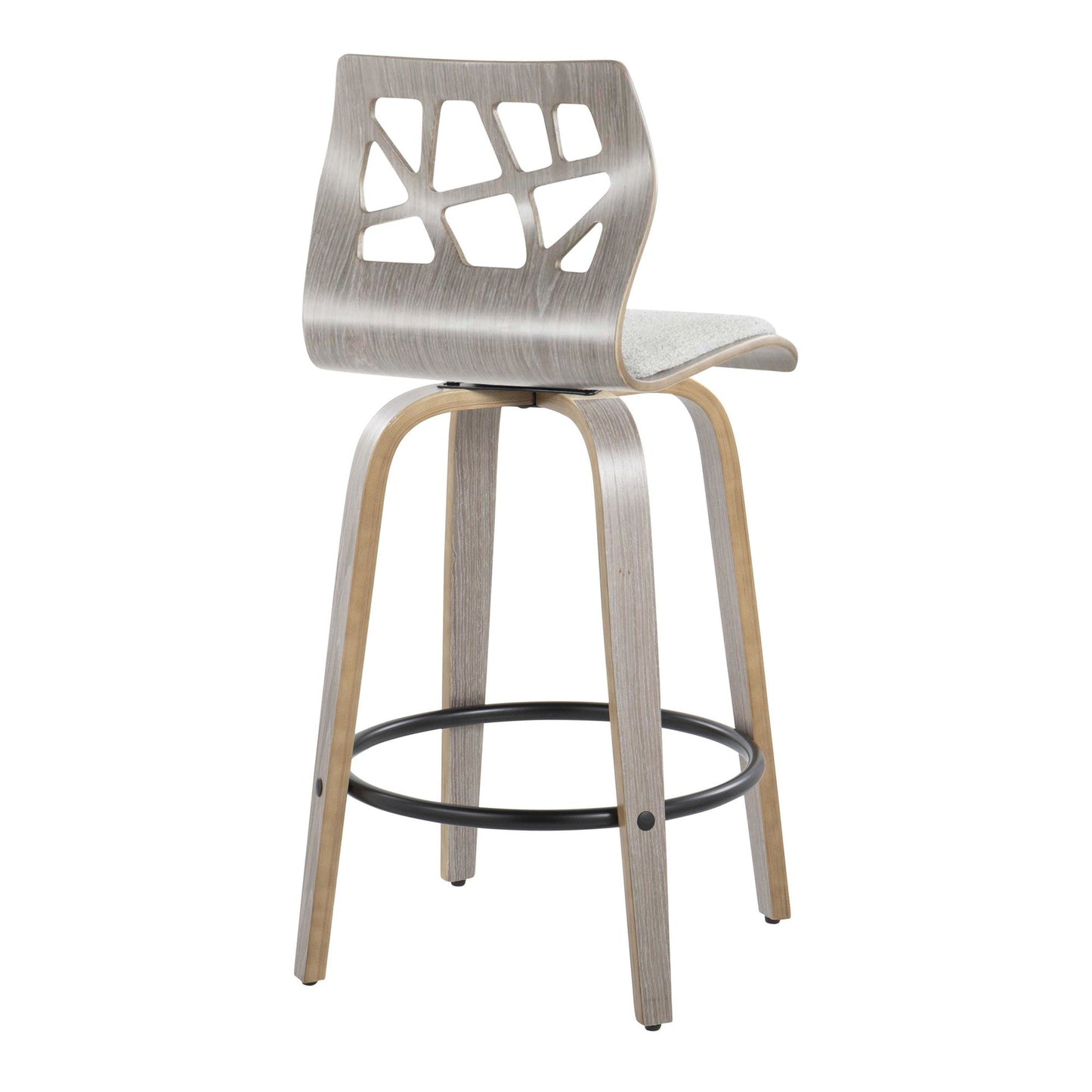 Majestic Office Furniture 26" Fixed-Height Counter Stool - Set of 2