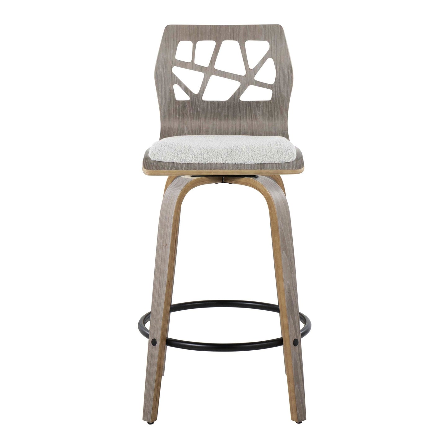 Majestic Office Furniture 26" Fixed-Height Counter Stool - Set of 2