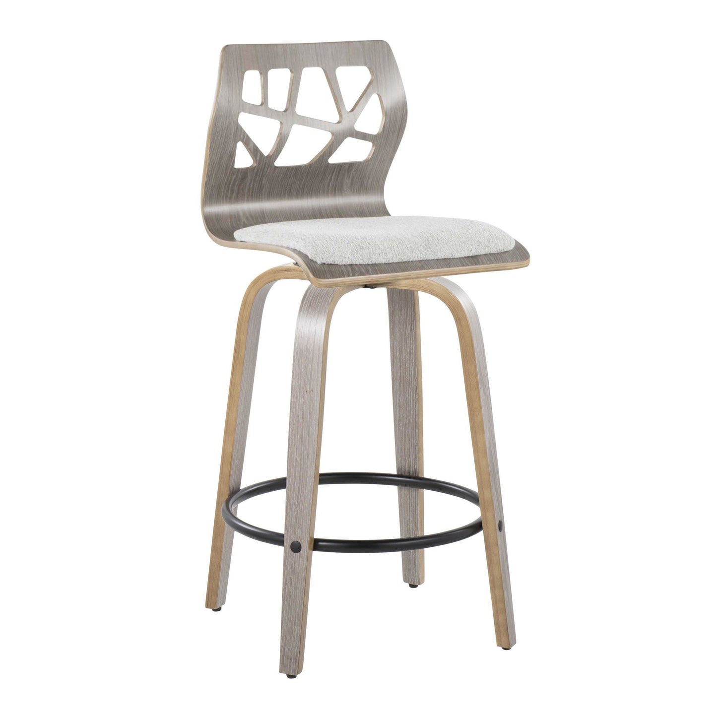 Majestic Office Furniture 26" Fixed-Height Counter Stool - Set of 2
