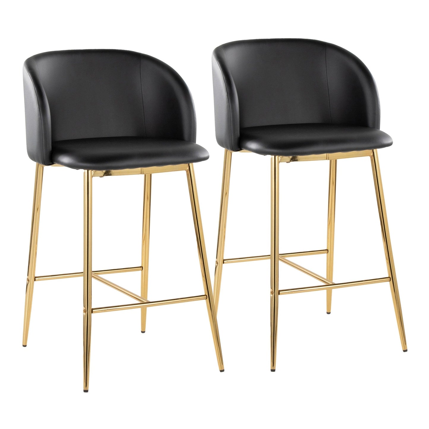 Majestic Office Furniture 26" Fixed-Height Counter Stool - Set of 2