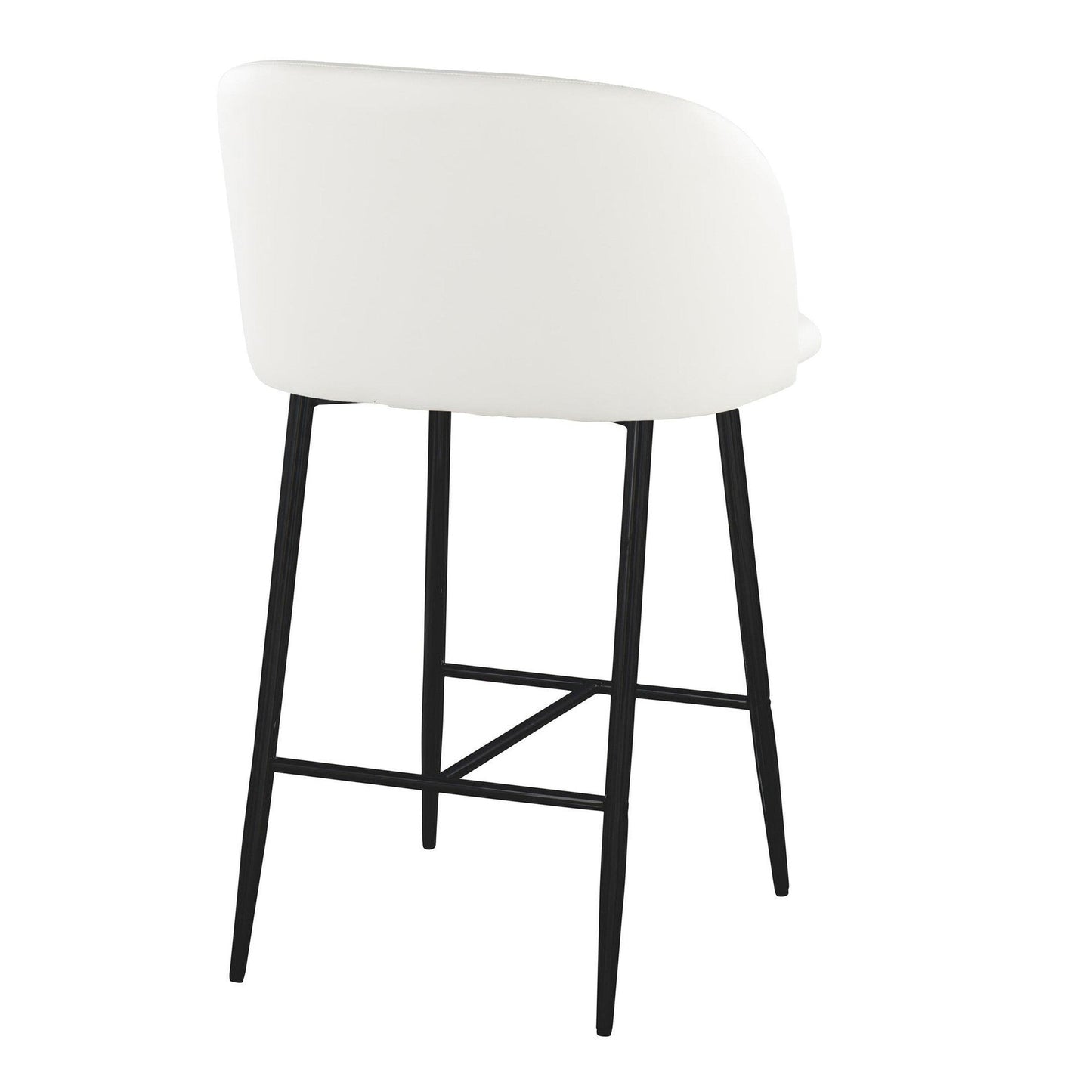 Majestic Office Furniture 26" Fixed-Height Counter Stool - Set of 2