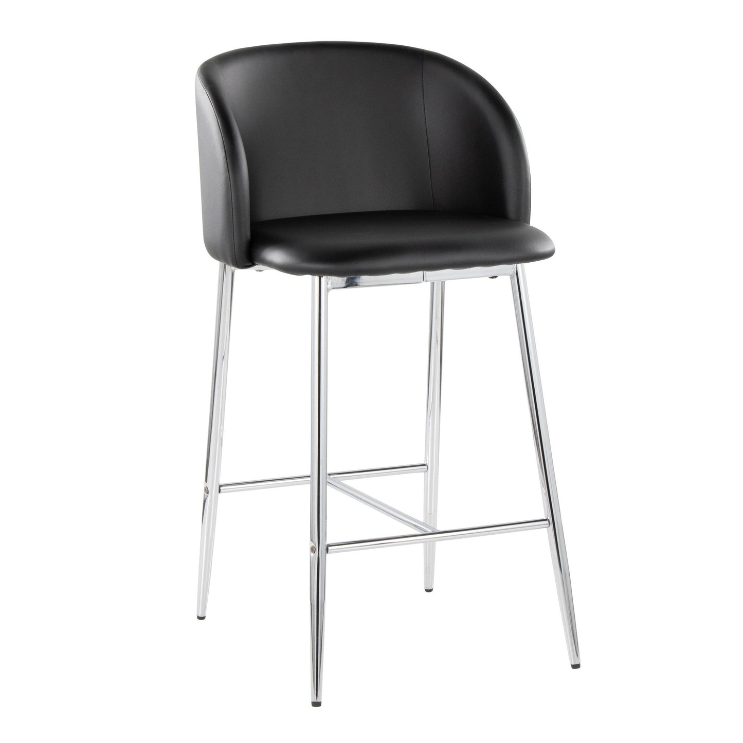 Majestic Office Furniture 26" Fixed-Height Counter Stool - Set of 2