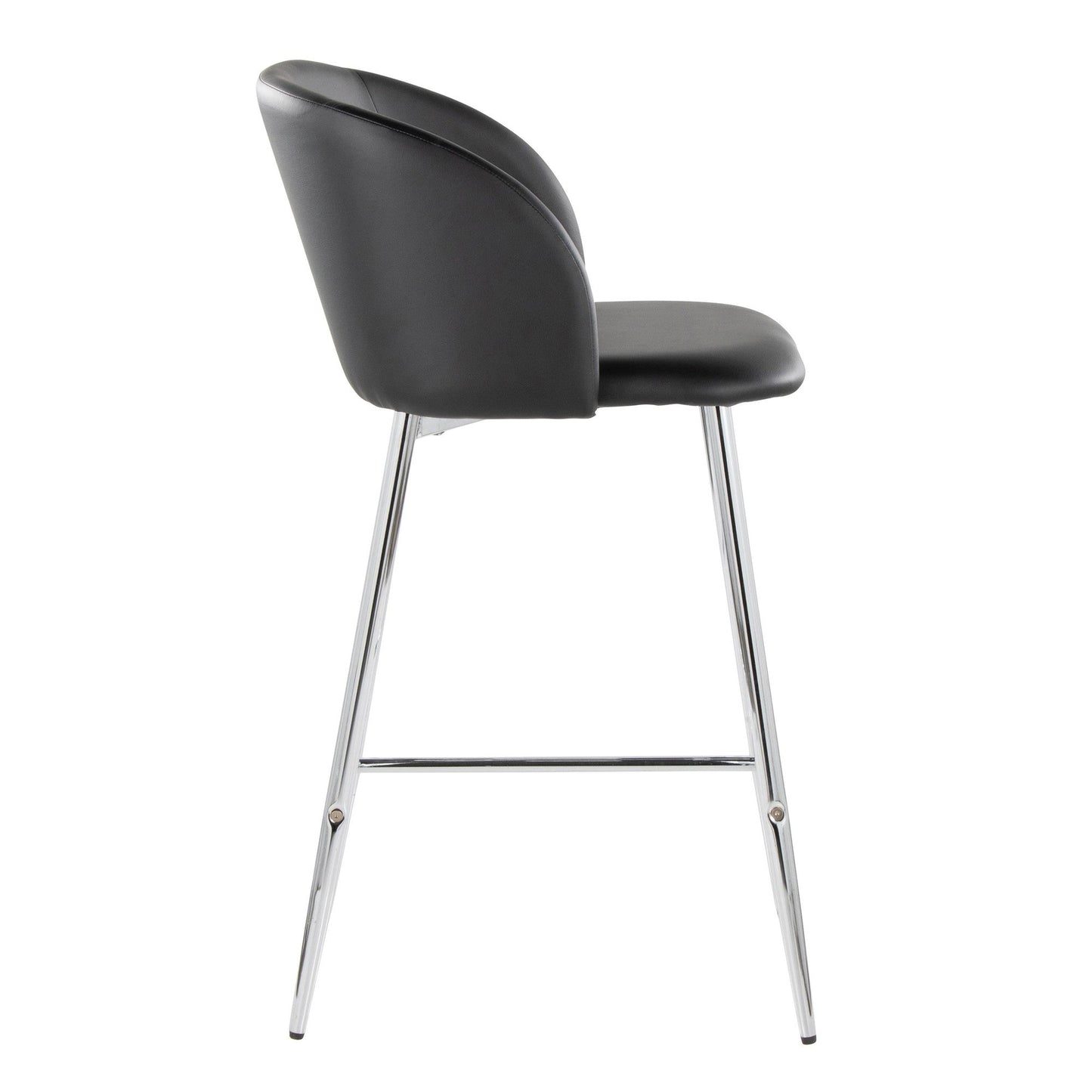 Majestic Office Furniture 26" Fixed-Height Counter Stool - Set of 2