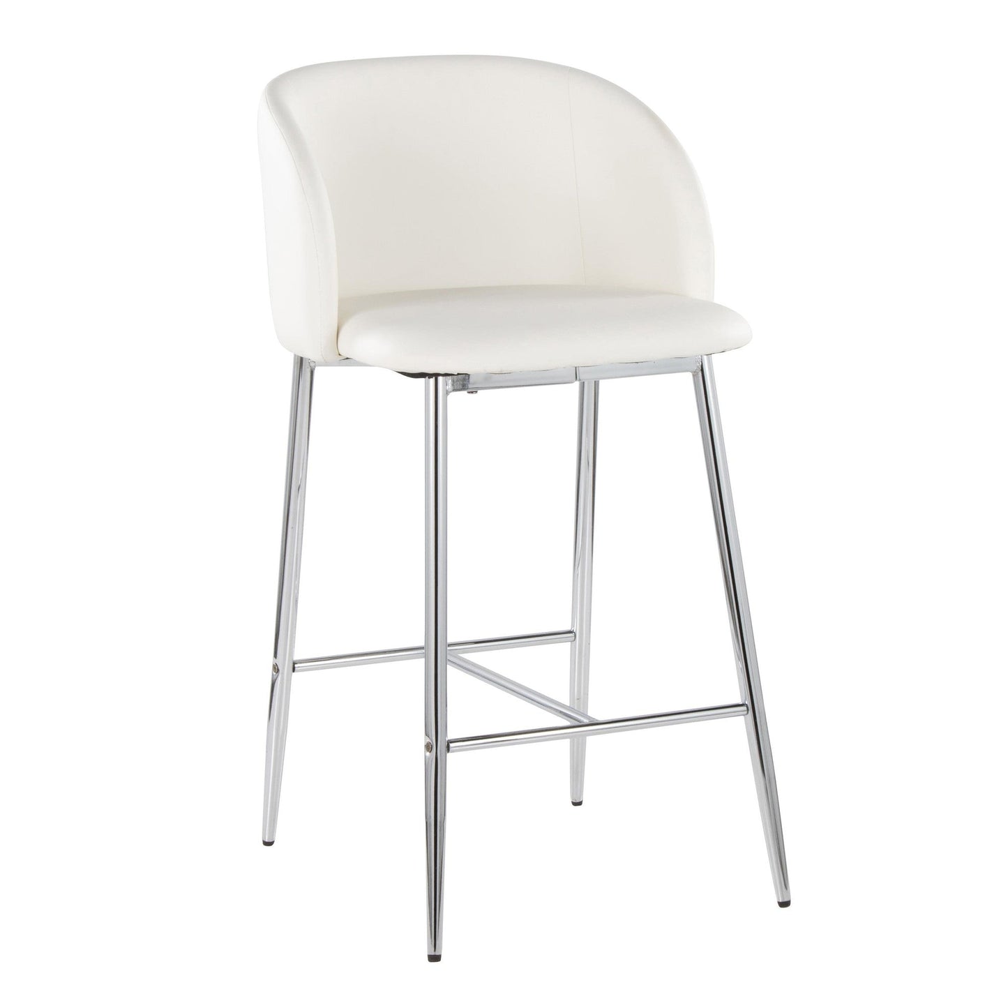 Majestic Office Furniture 26" Fixed-Height Counter Stool - Set of 2