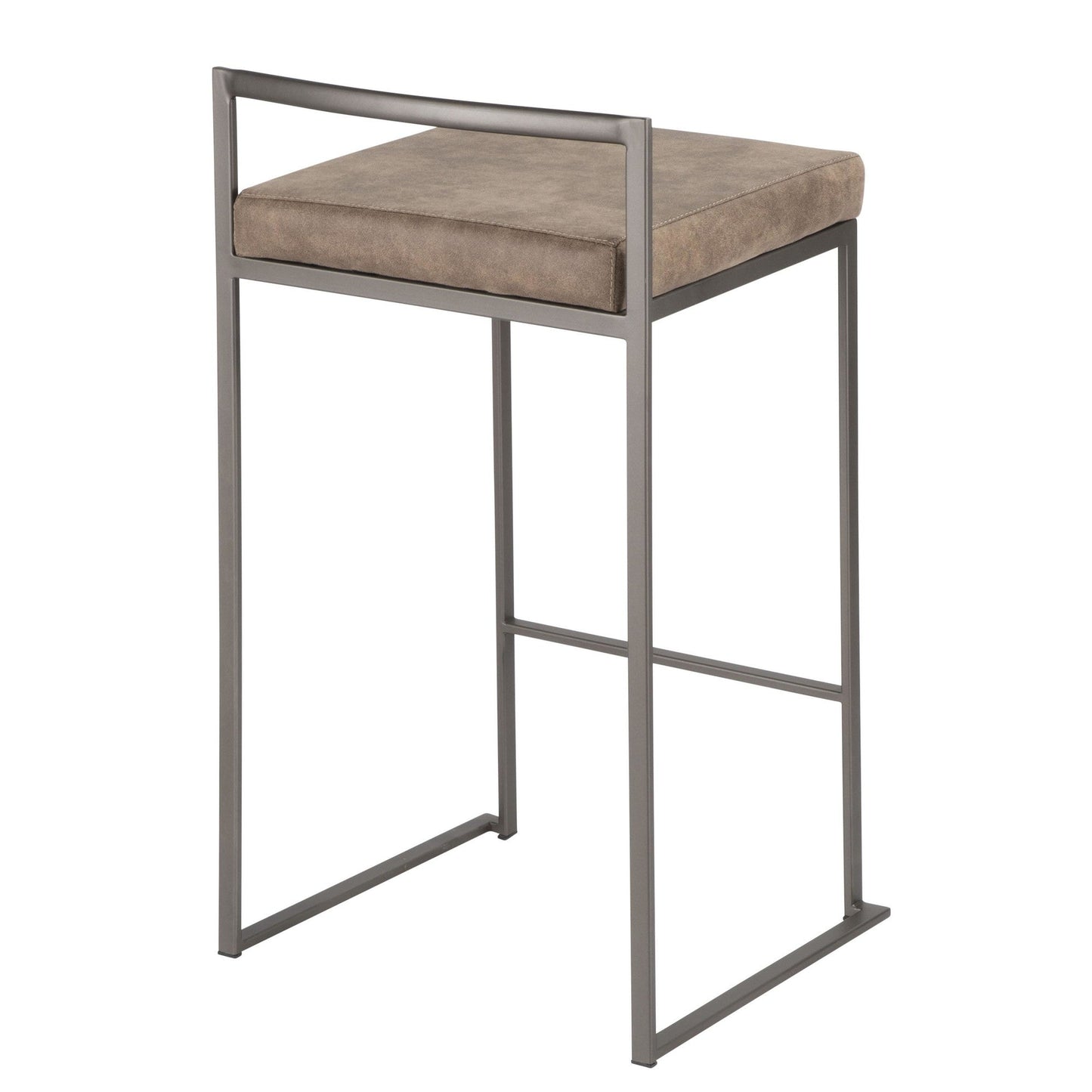 Majestic Office Furniture Stacker 26" Fixed-Height Counter Stool - Set Of 3