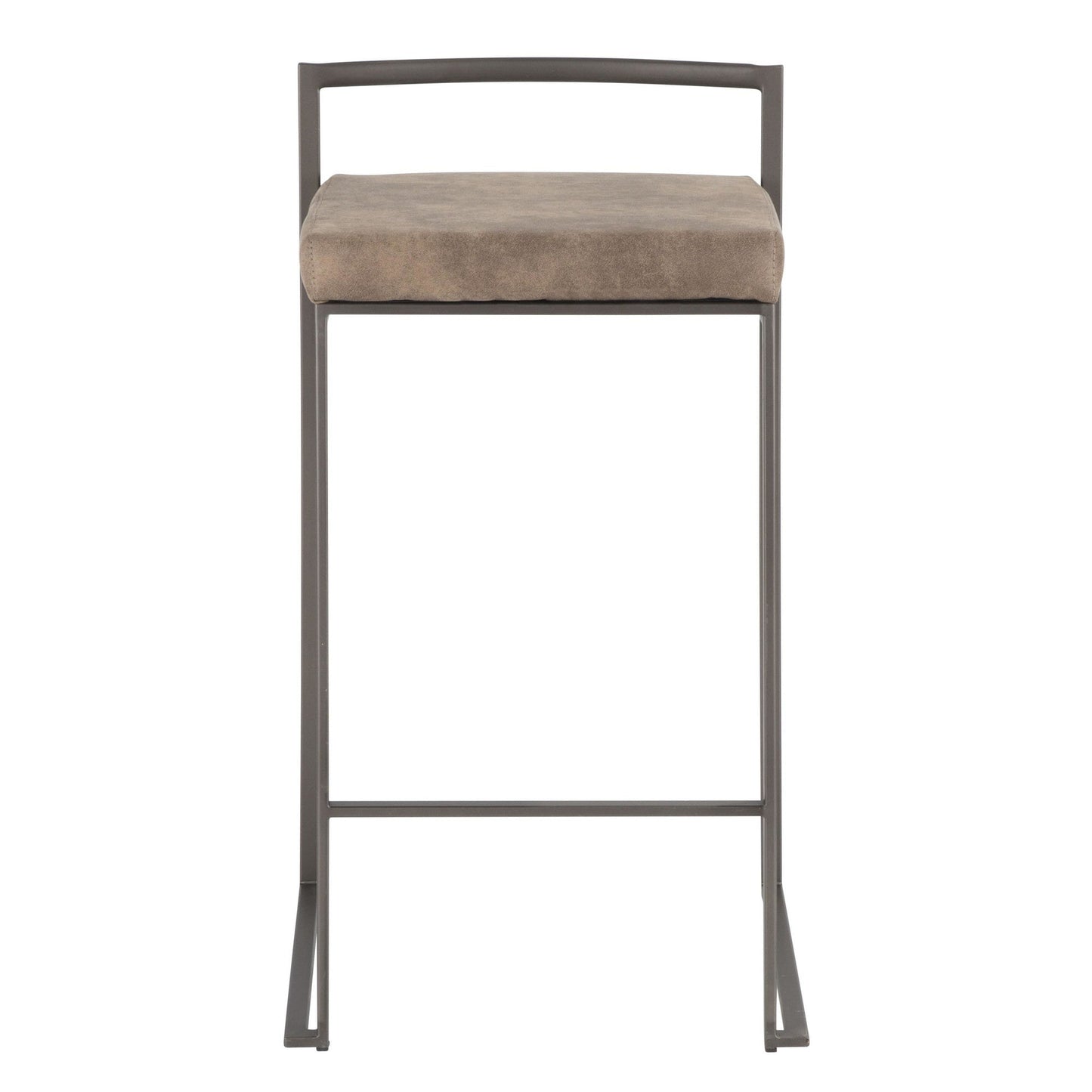 Majestic Office Furniture Stacker 26" Fixed-Height Counter Stool - Set Of 3