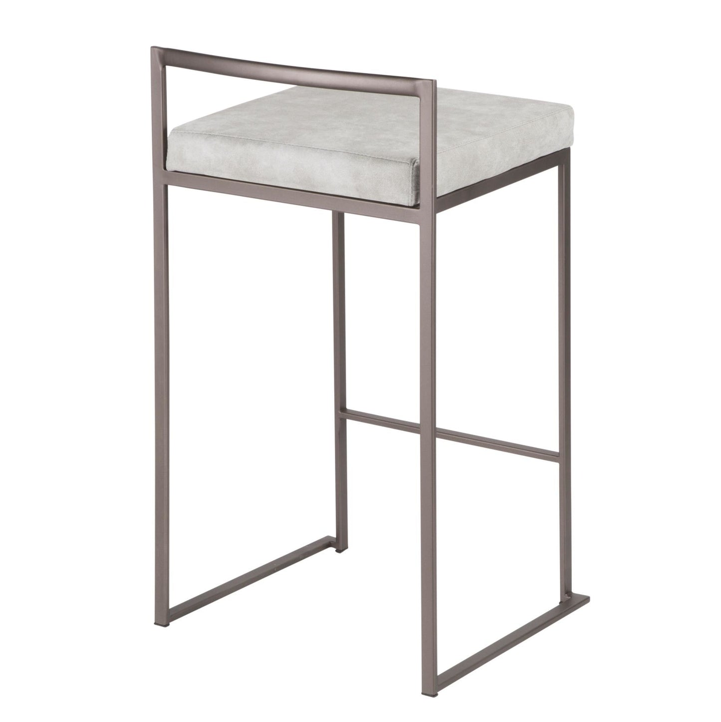 Majestic Office Furniture Stacker 26" Fixed-Height Counter Stool - Set Of 3