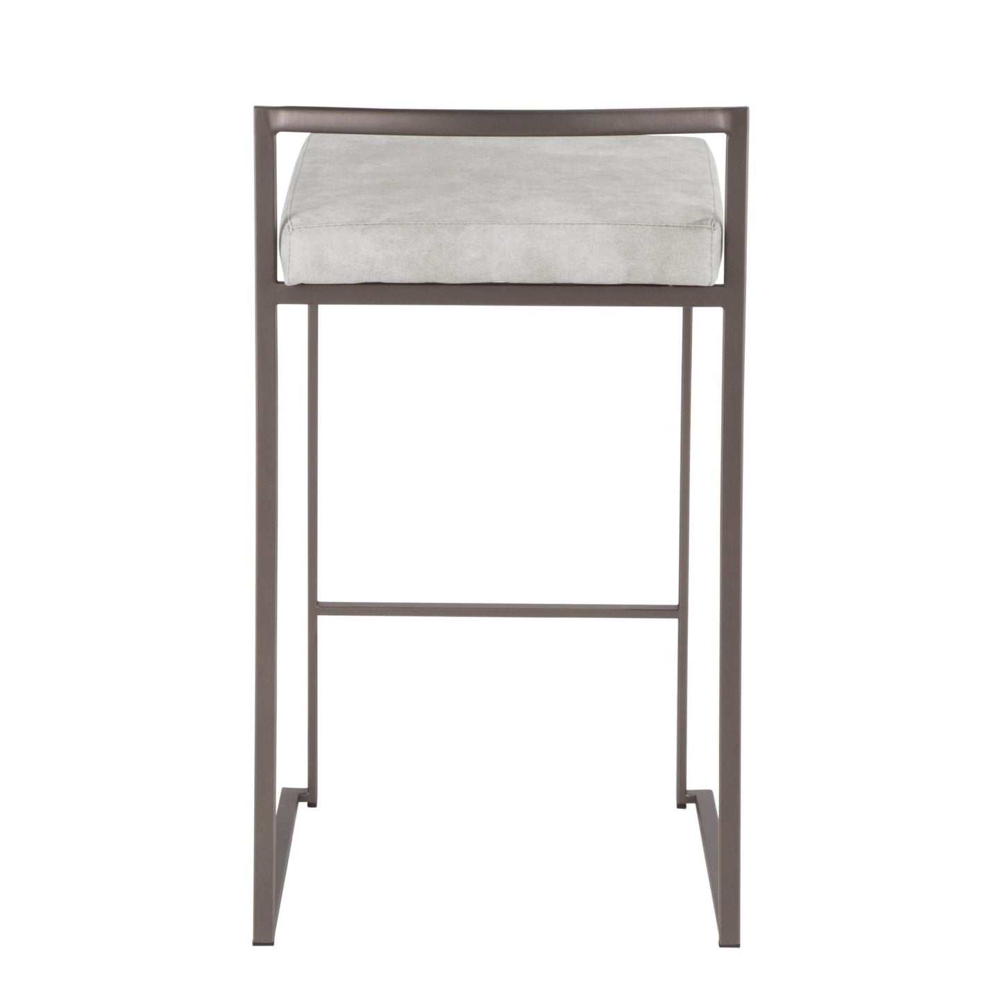 Majestic Office Furniture Stacker 26" Fixed-Height Counter Stool - Set Of 3