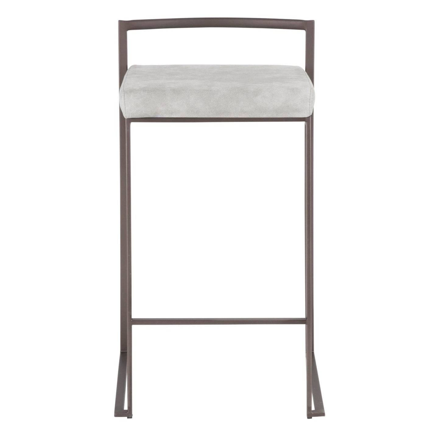 Majestic Office Furniture Stacker 26" Fixed-Height Counter Stool - Set Of 3