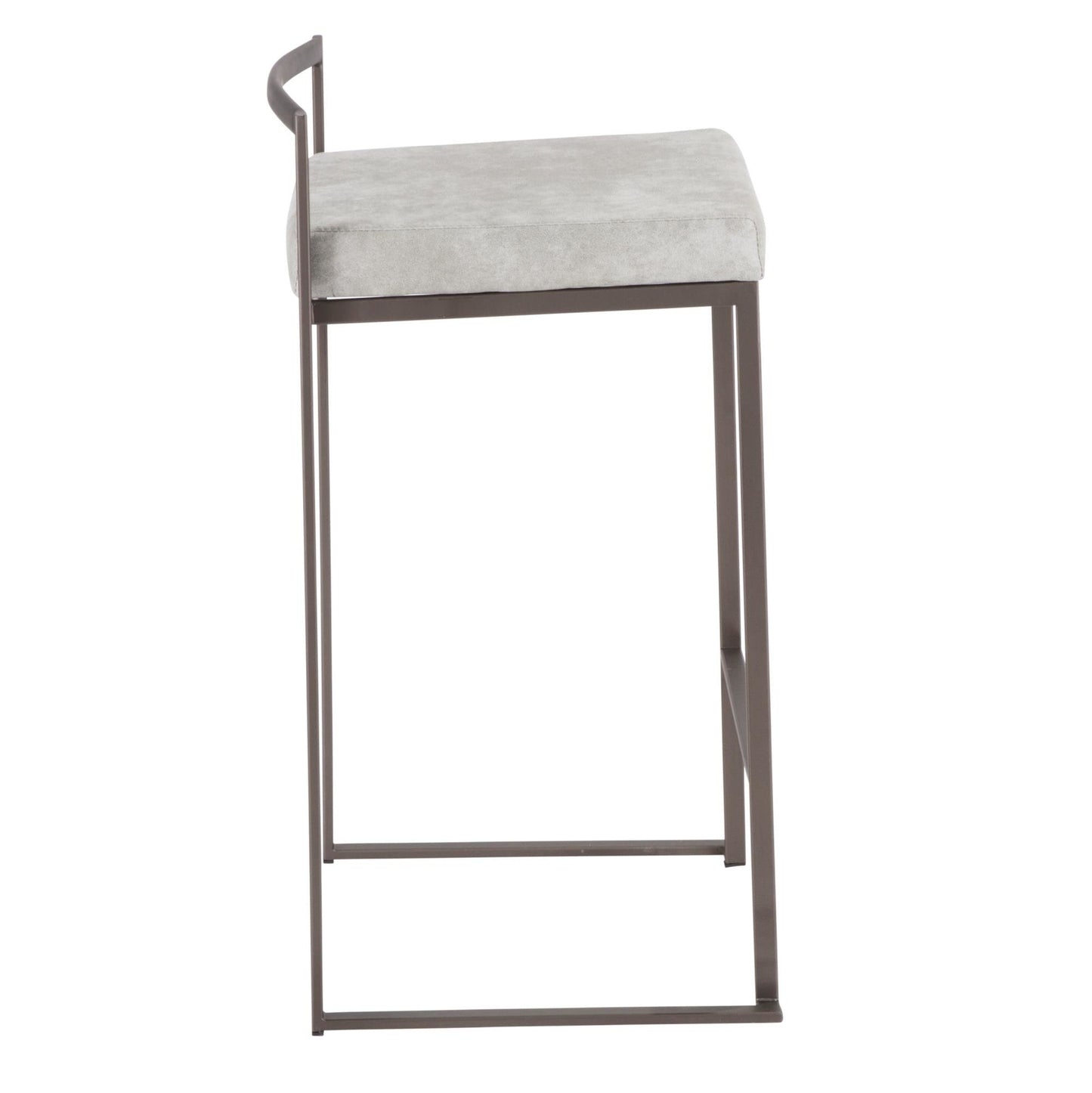 Majestic Office Furniture Stacker 26" Fixed-Height Counter Stool - Set Of 3