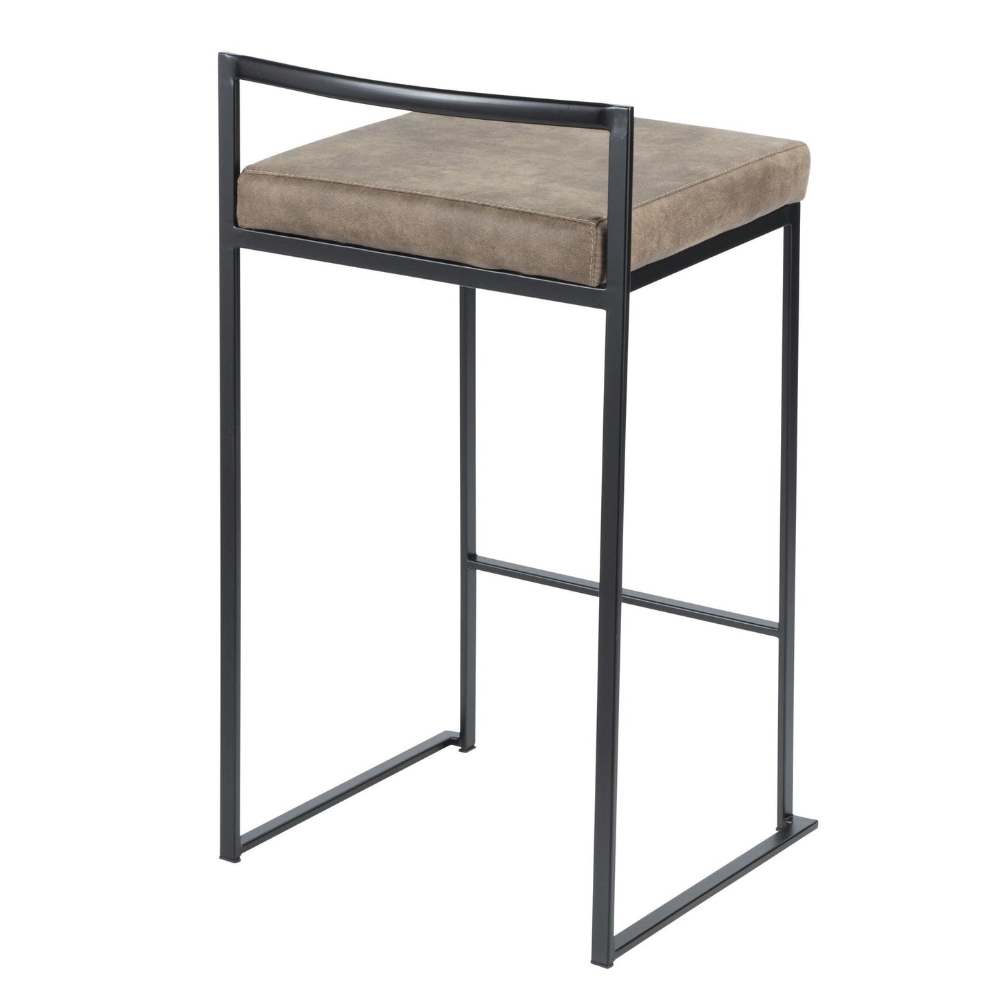 Majestic Office Furniture Stacker 26" Fixed-Height Counter Stool - Set Of 3