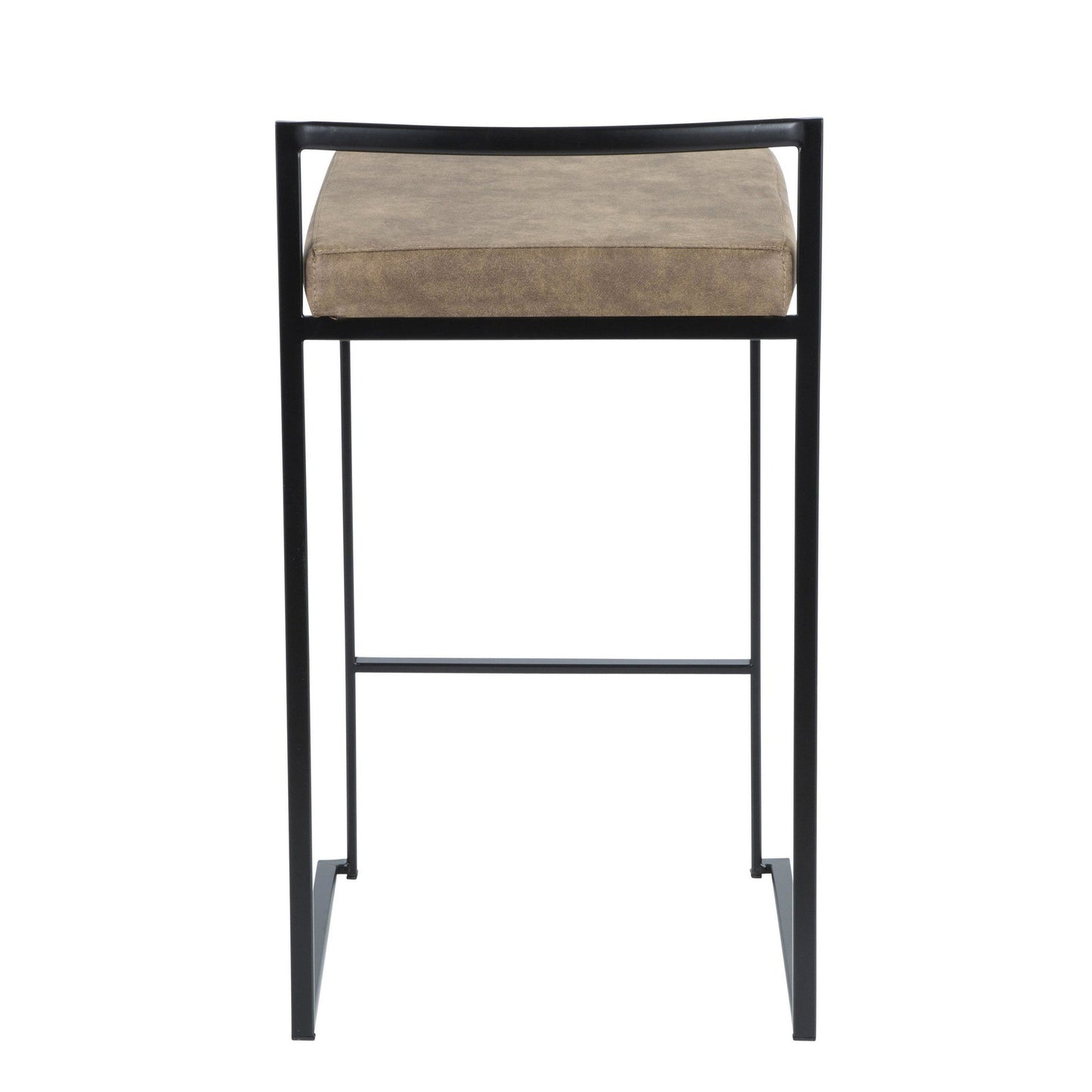Majestic Office Furniture Stacker 26" Fixed-Height Counter Stool - Set Of 3