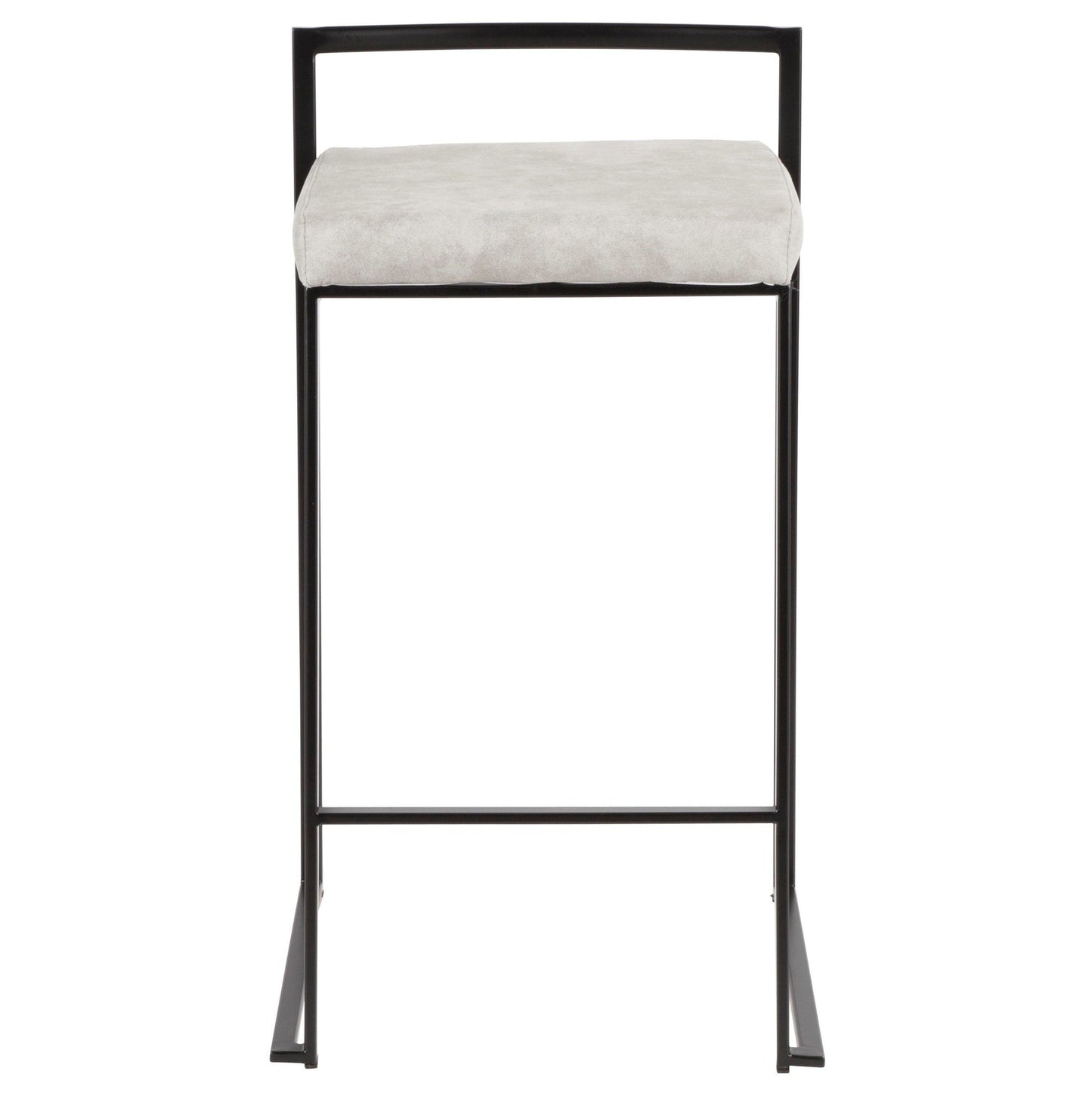 Majestic Office Furniture Stacker 26" Fixed-Height Counter Stool - Set Of 3