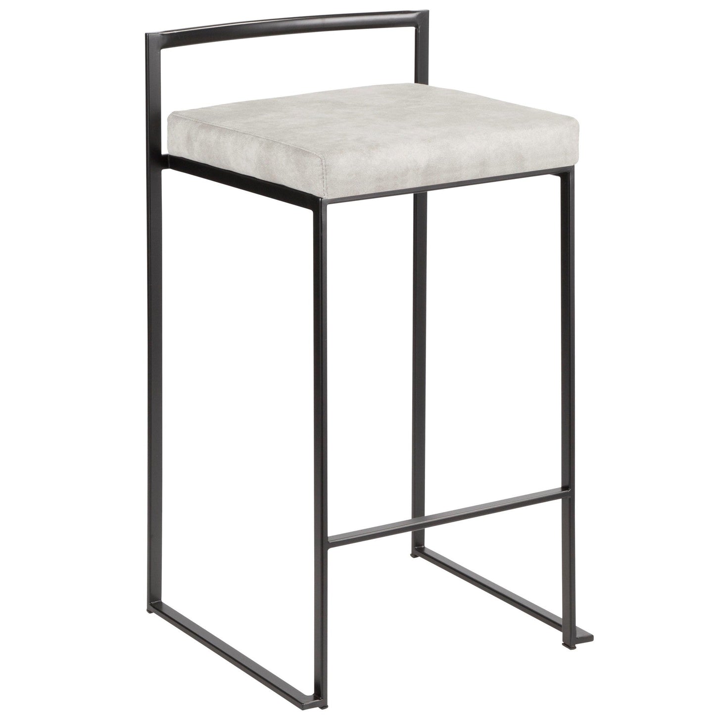 Majestic Office Furniture Stacker 26" Fixed-Height Counter Stool - Set Of 3
