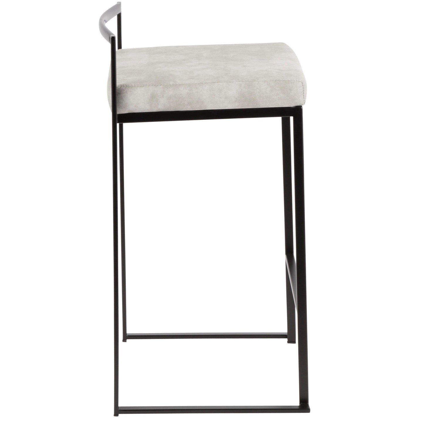 Majestic Office Furniture Stacker 26" Fixed-Height Counter Stool - Set Of 3