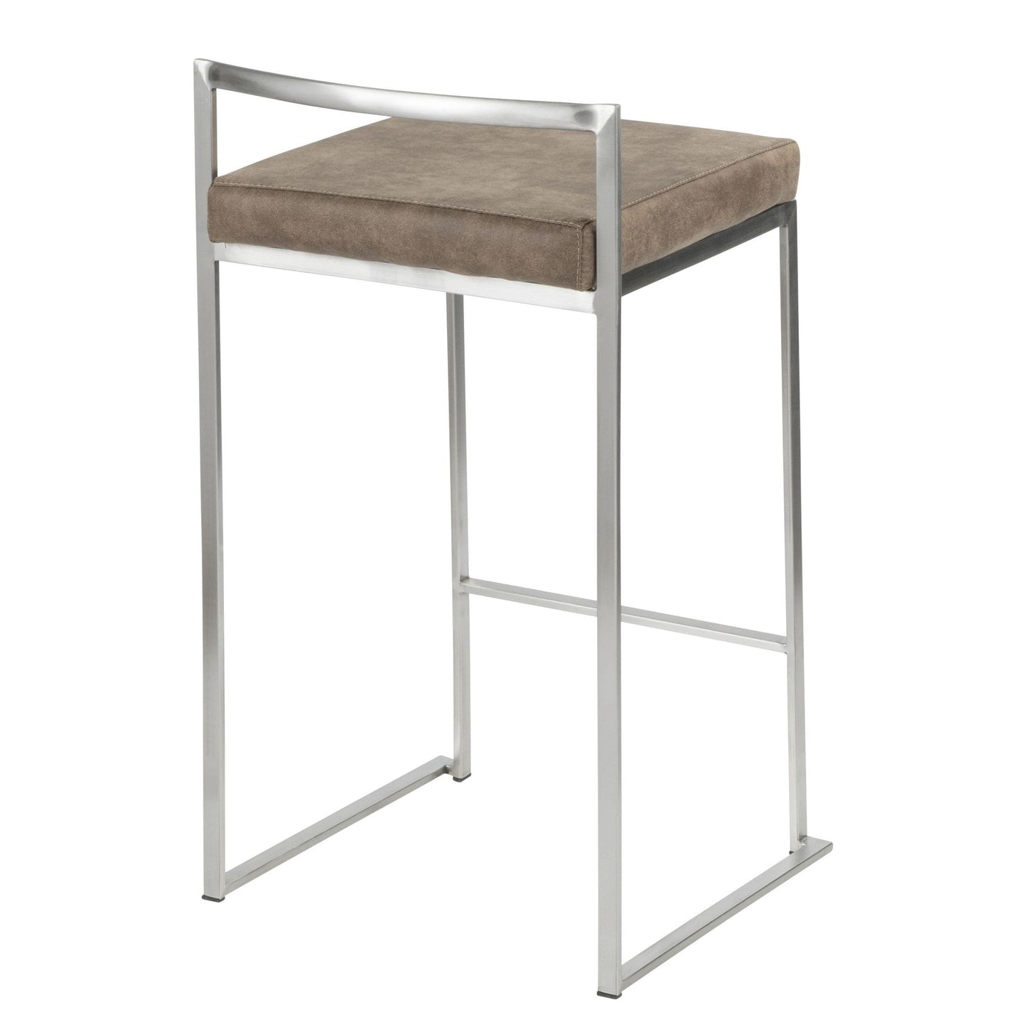 Majestic Office Furniture Stacker 26" Fixed-Height Counter Stool - Set Of 3